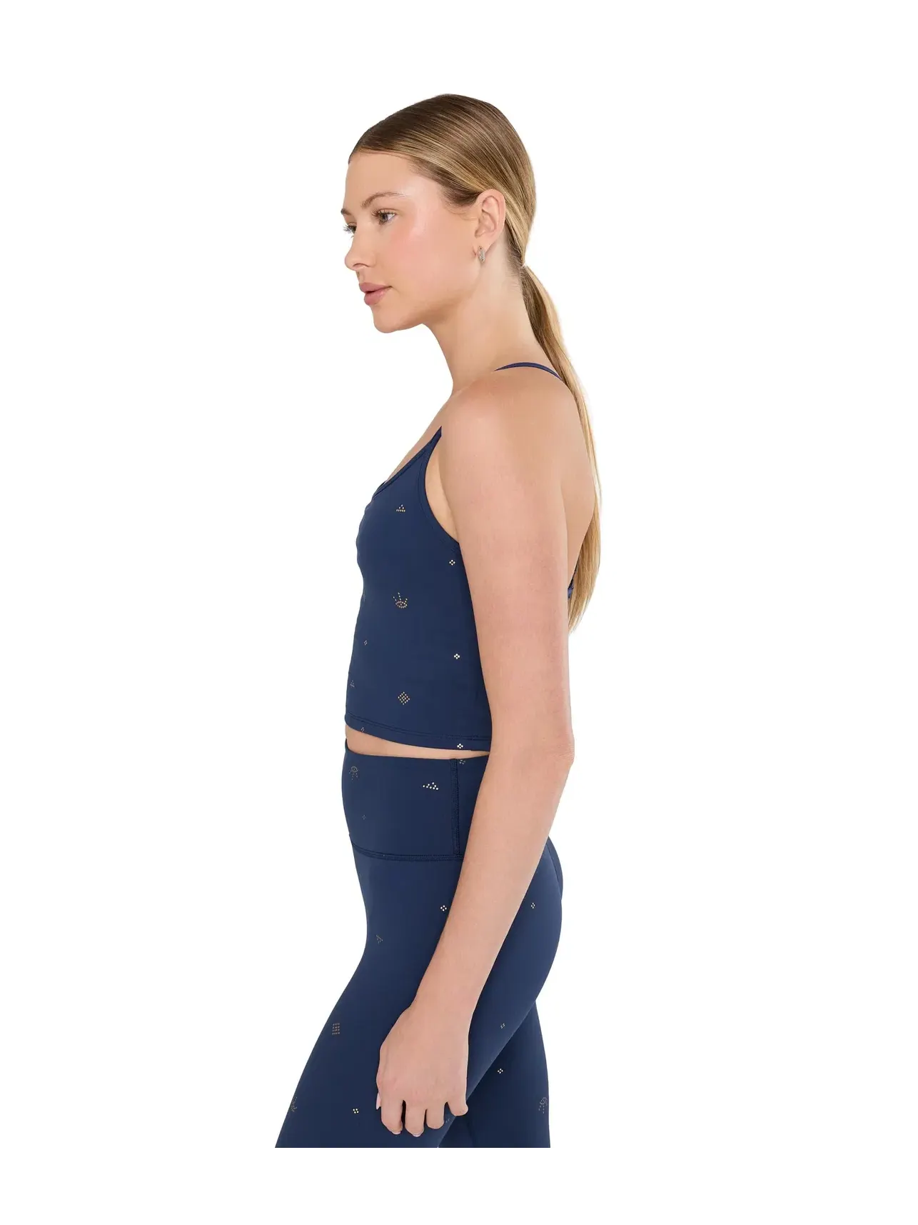 Топ-кроп Euphorialift Wilder Crop Tank Spiritual Gangster — изображение 3 из 5, синий