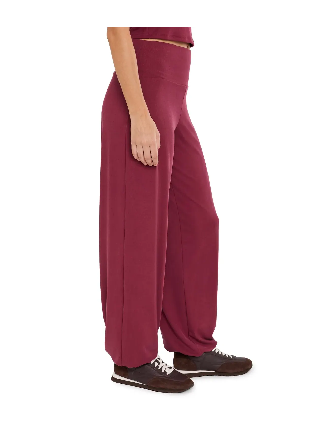 Джоггеры Zen Rib Karma Joggers Pants Spiritual Gangster — изображение 3 из 5, махагони