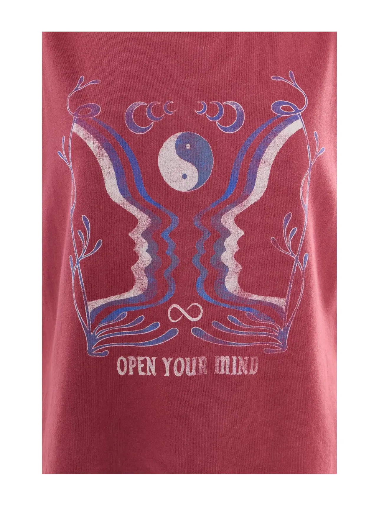 Топ-майка Open Your Mind Vibe Tank Spiritual Gangster — изображение 5 из 5, махагони