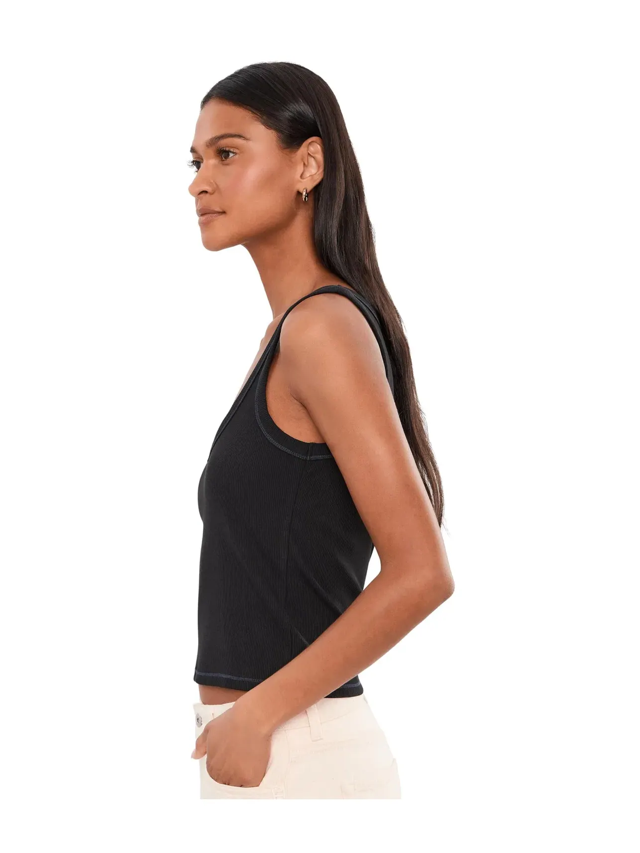 Топ-майка Roma Tank Splendid — изображение 3 из 5, черный