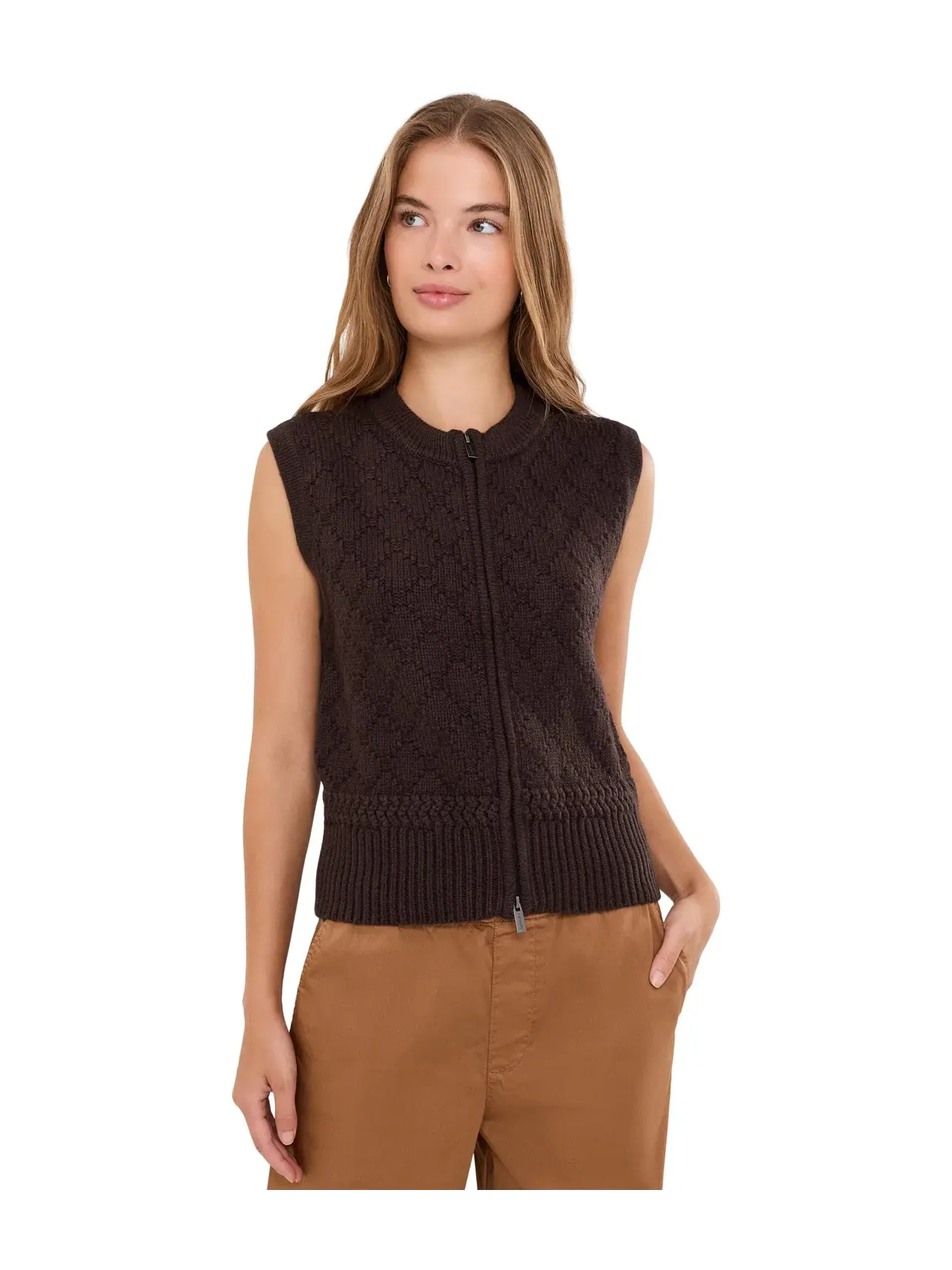 Жилет-свитер Benson Sweater Vest Splendid — изображение 1 из 5, ява