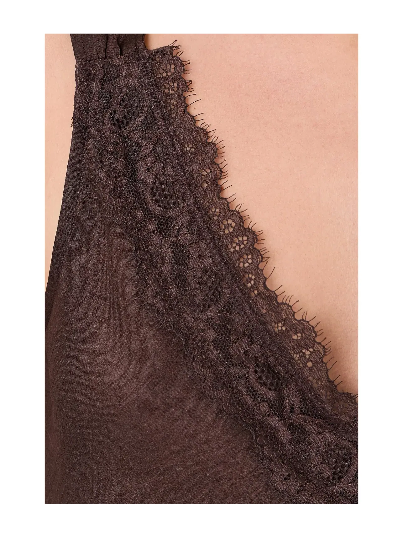 Топ-майка с кружевом Penelope Lace Tank Splendid — изображение 5 из 5, ява