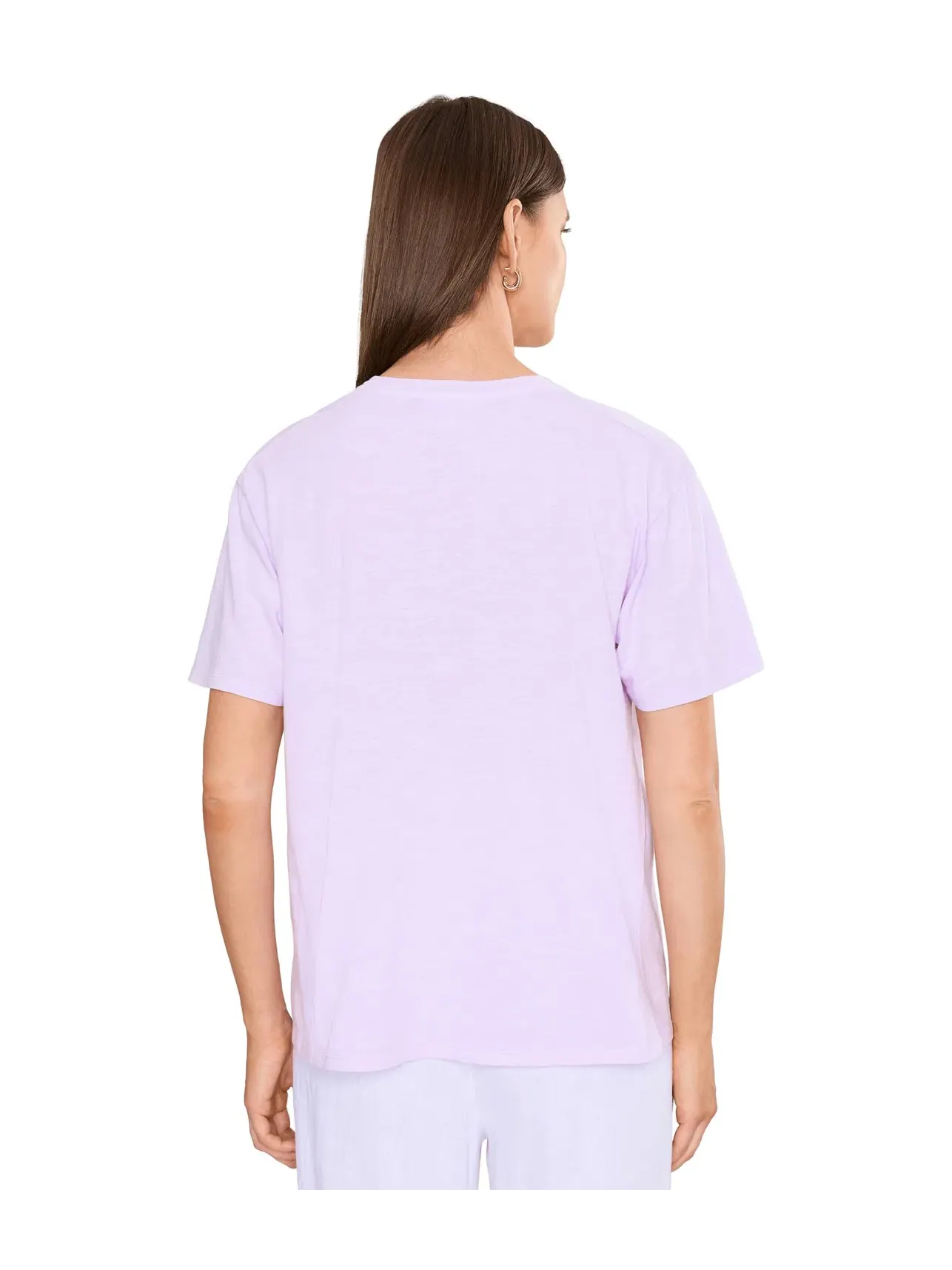 Футболка с коротким рукавом Louisa Boyfriend Splendid — изображение 4 из 5, орхидейный