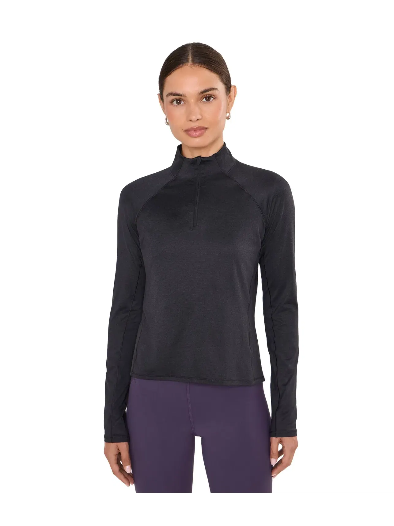 Толстовка на молнии Jaida 1/4 Zip The North Face — изображение 1 из 5, черный/темный