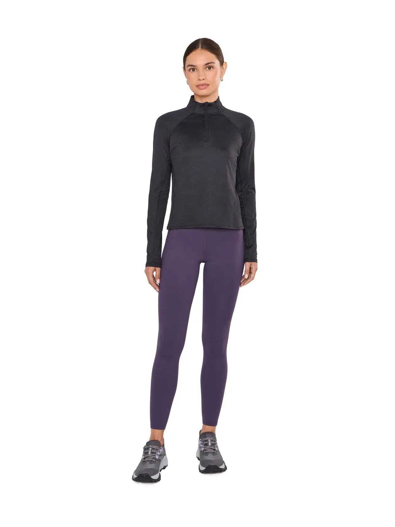 Толстовка на молнии Jaida 1/4 Zip The North Face — изображение 2 из 5, черный/темный