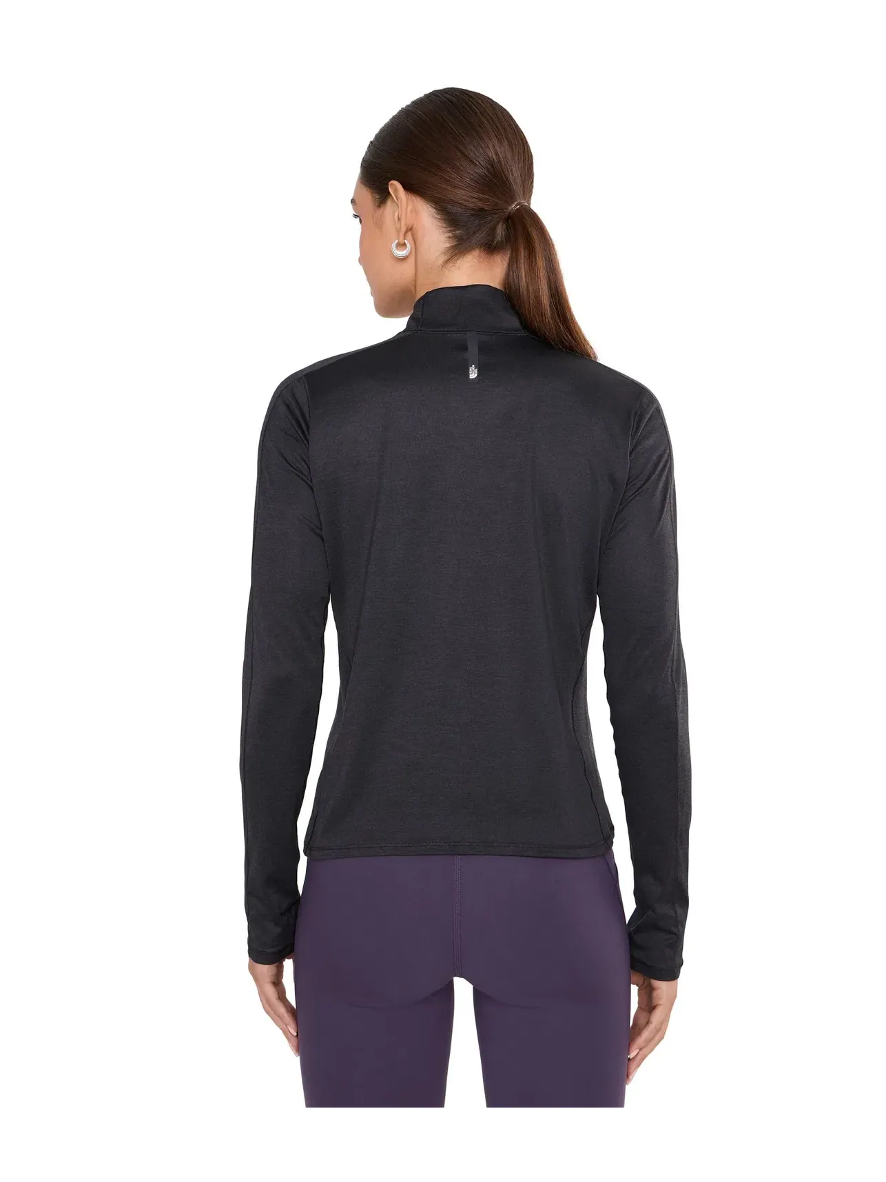 Толстовка на молнии Jaida 1/4 Zip The North Face — изображение 4 из 5, черный/темный