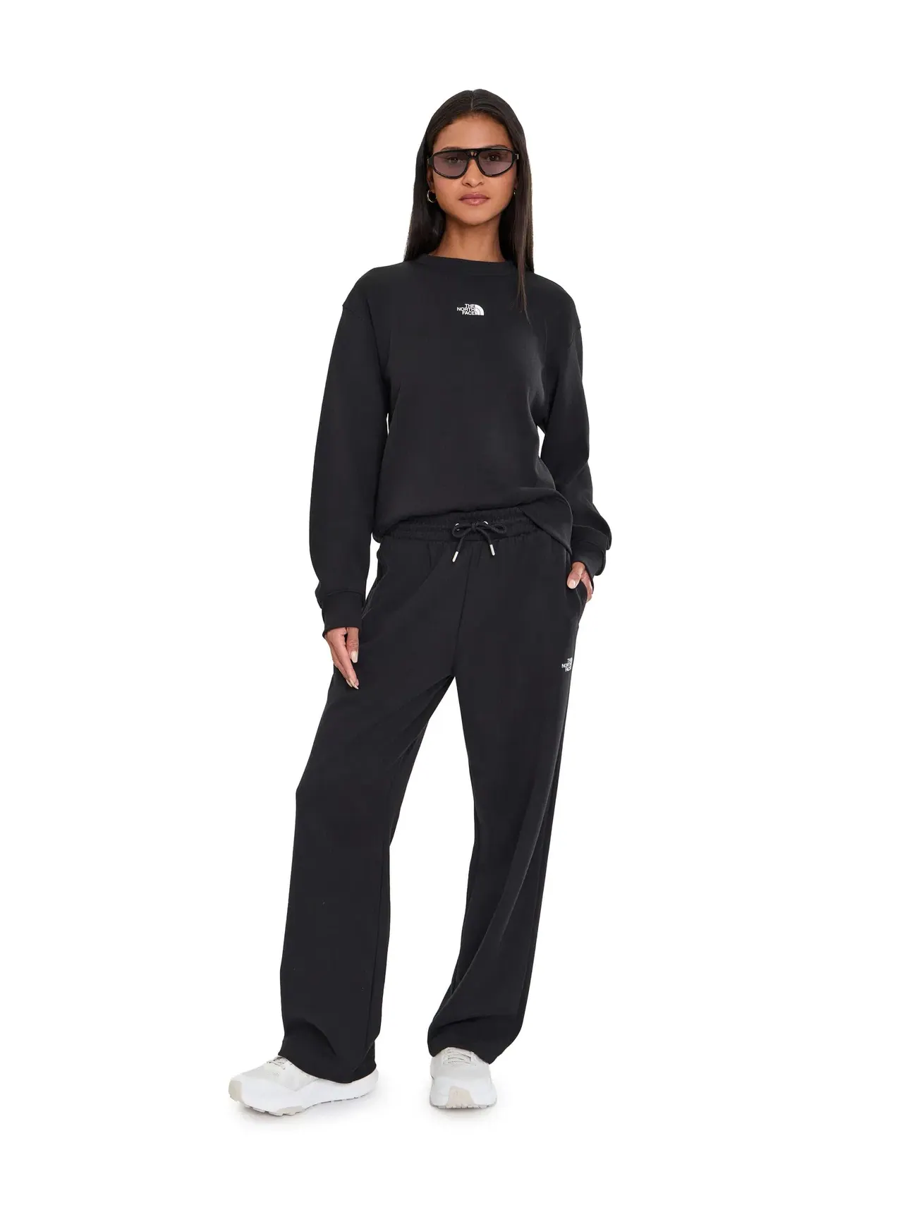Свитшот TNF Double Knit Crew The North Face — изображение 2 из 5, черный