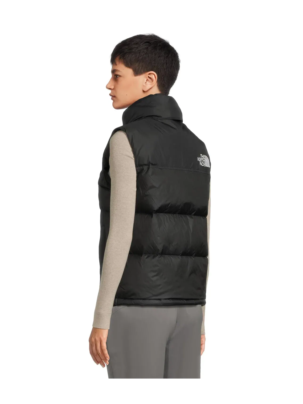 Жилет 1996 Retro Nuptse Vest The North Face — изображение 3 из 5, черный