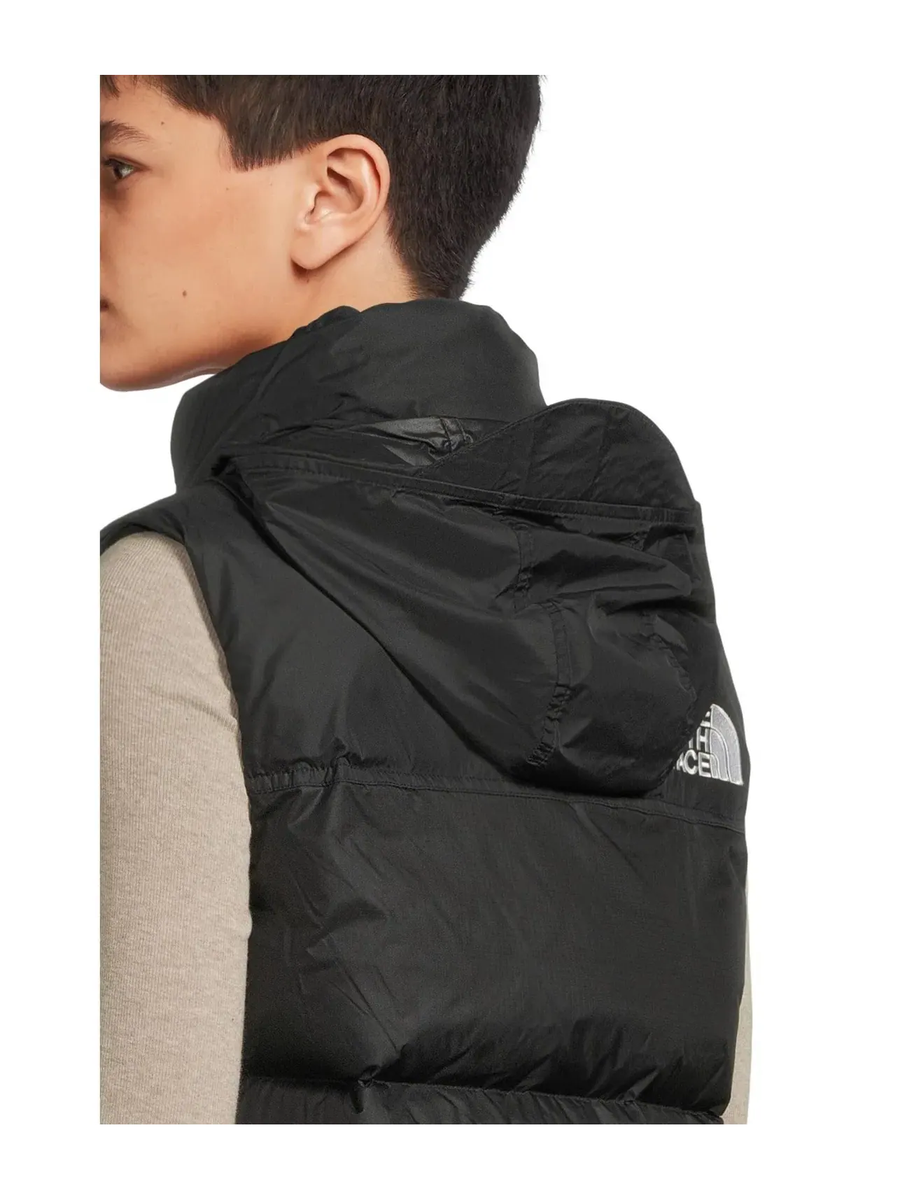 Жилет 1996 Retro Nuptse Vest The North Face — изображение 4 из 5, черный