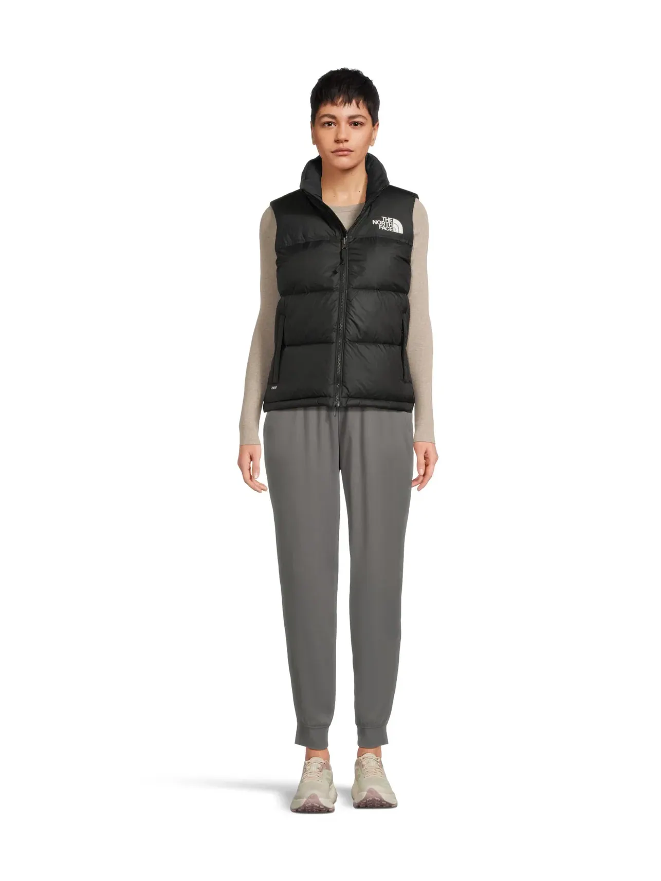 Жилет 1996 Retro Nuptse Vest The North Face — изображение 5 из 5, черный