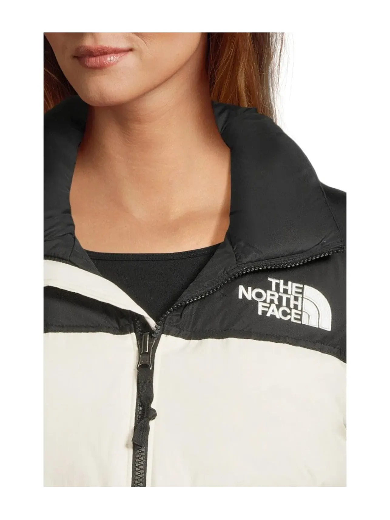 Жилет 1996 Retro Nuptse Vest The North Face — изображение 4 из 5, белый/черный