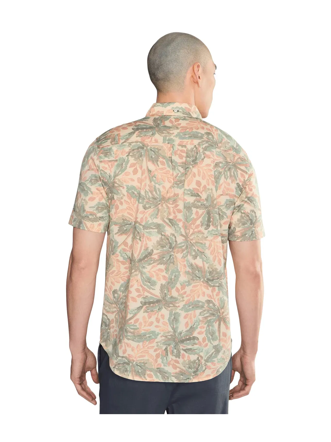 Рубашка с коротким рукавом San Lucio Sea Shade Tommy Bahama — изображение 4 из 5, серебристый