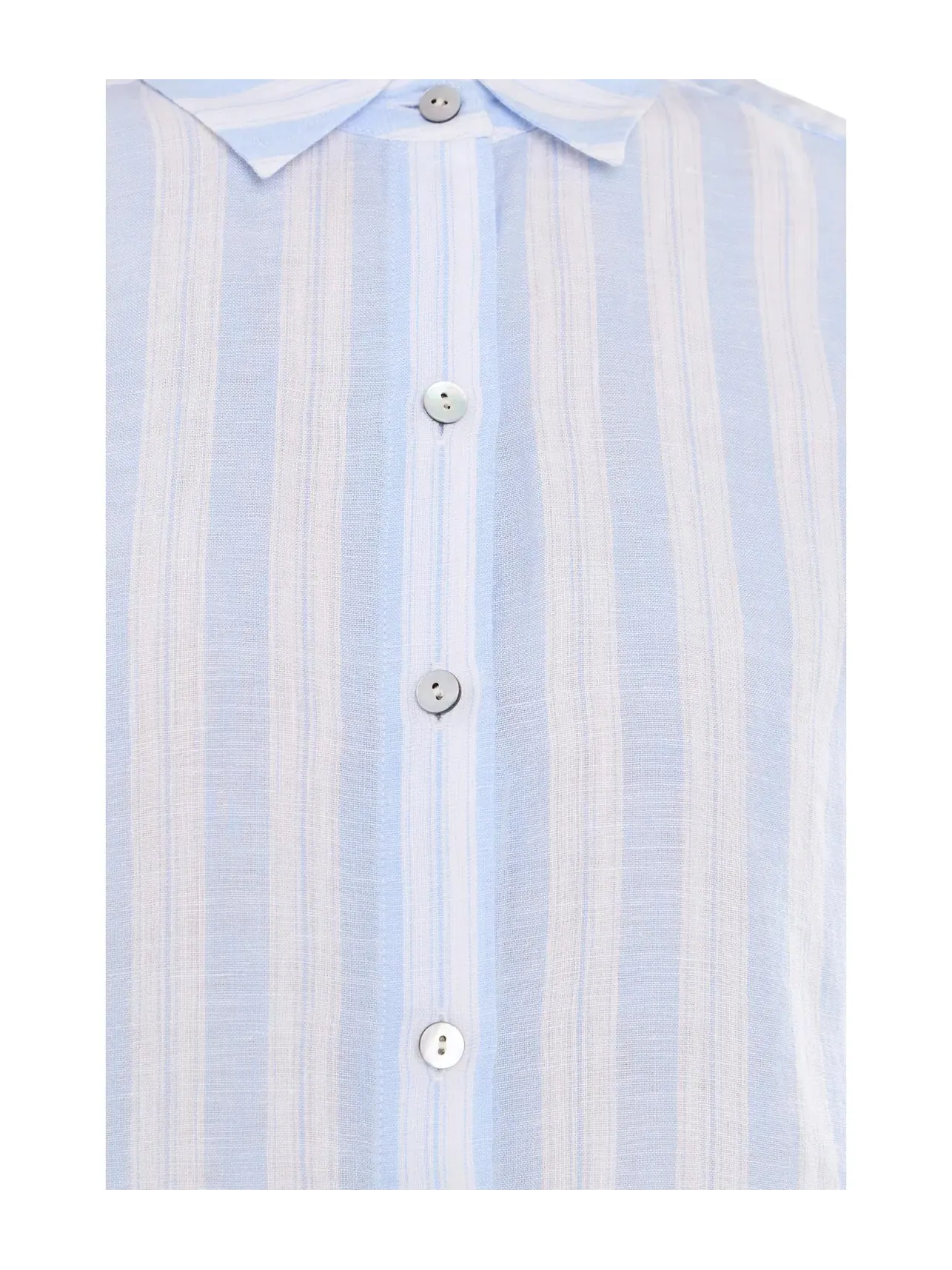 Рубашка с длинными рукавами в полоску Sea Stripe свободного кроя Tommy Bahama — изображение 5 из 5, синий