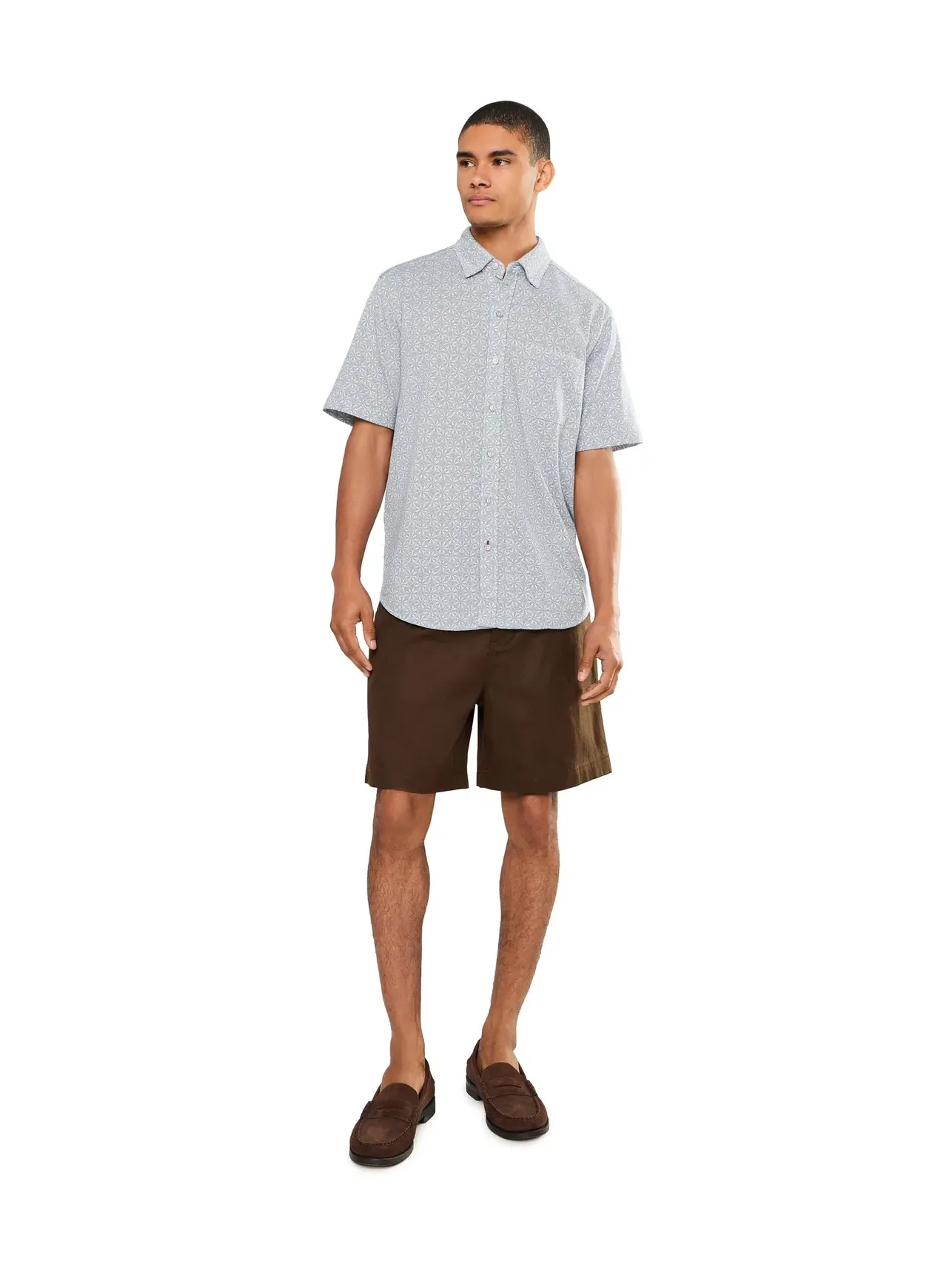 Футболка с коротким рукавом San Lucio Breze Block Tommy Bahama — изображение 2 из 5, синий