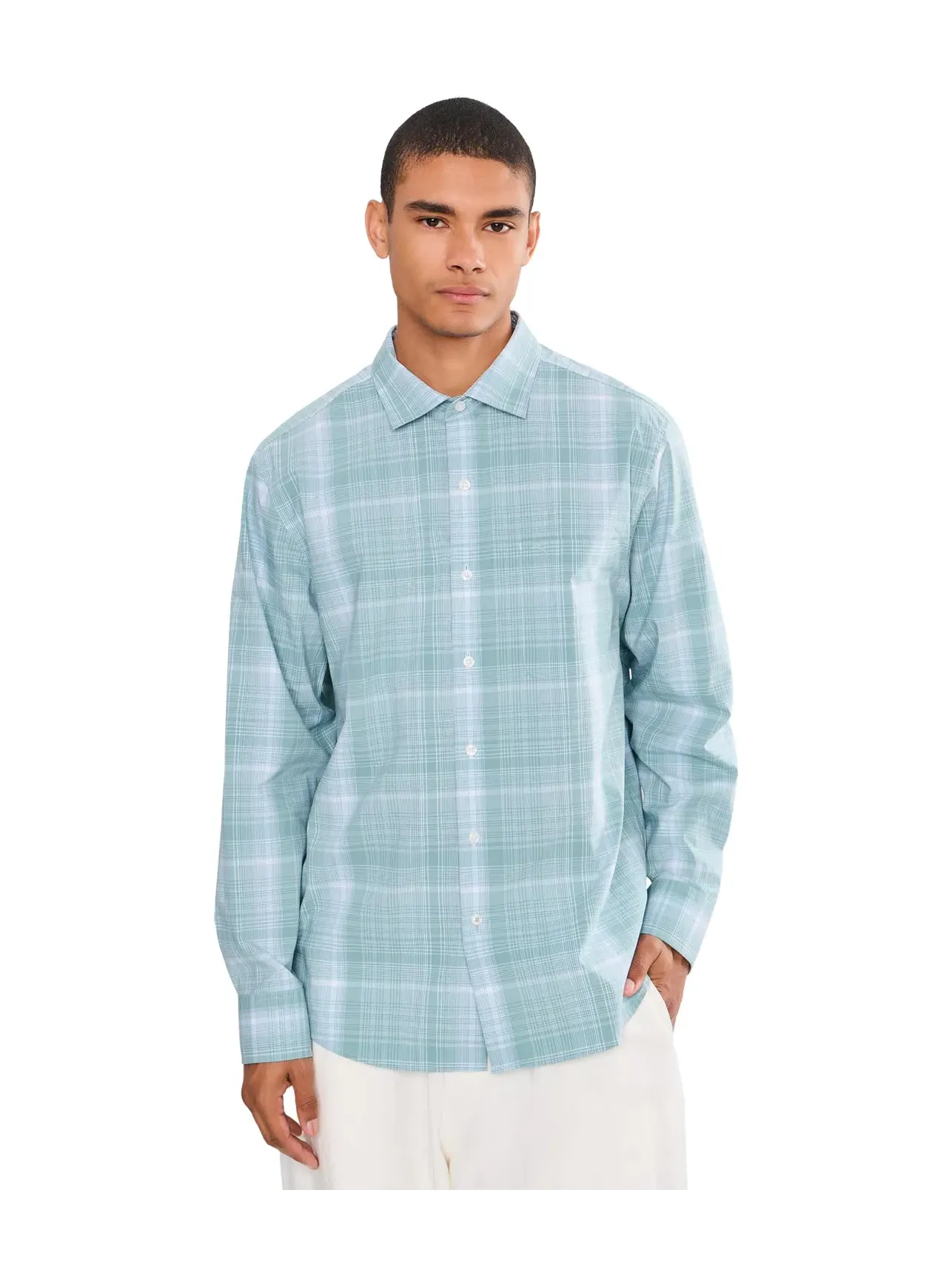 Рубашка Sarasota стрейч La Cumbre Tommy Bahama — изображение 1 из 5, синий