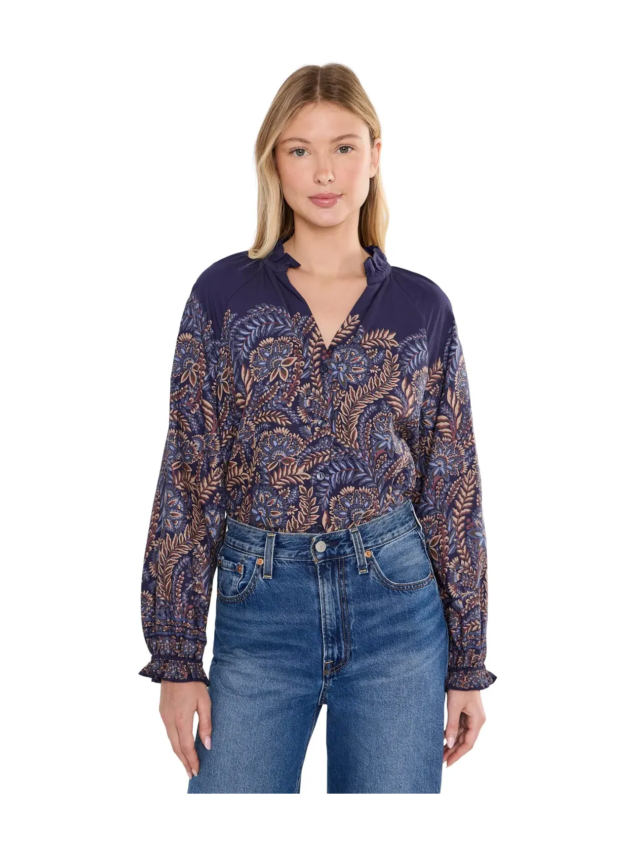 Блузка с длинными рукавами Marina Blooms Tommy Bahama — изображение 1 из 5, берег