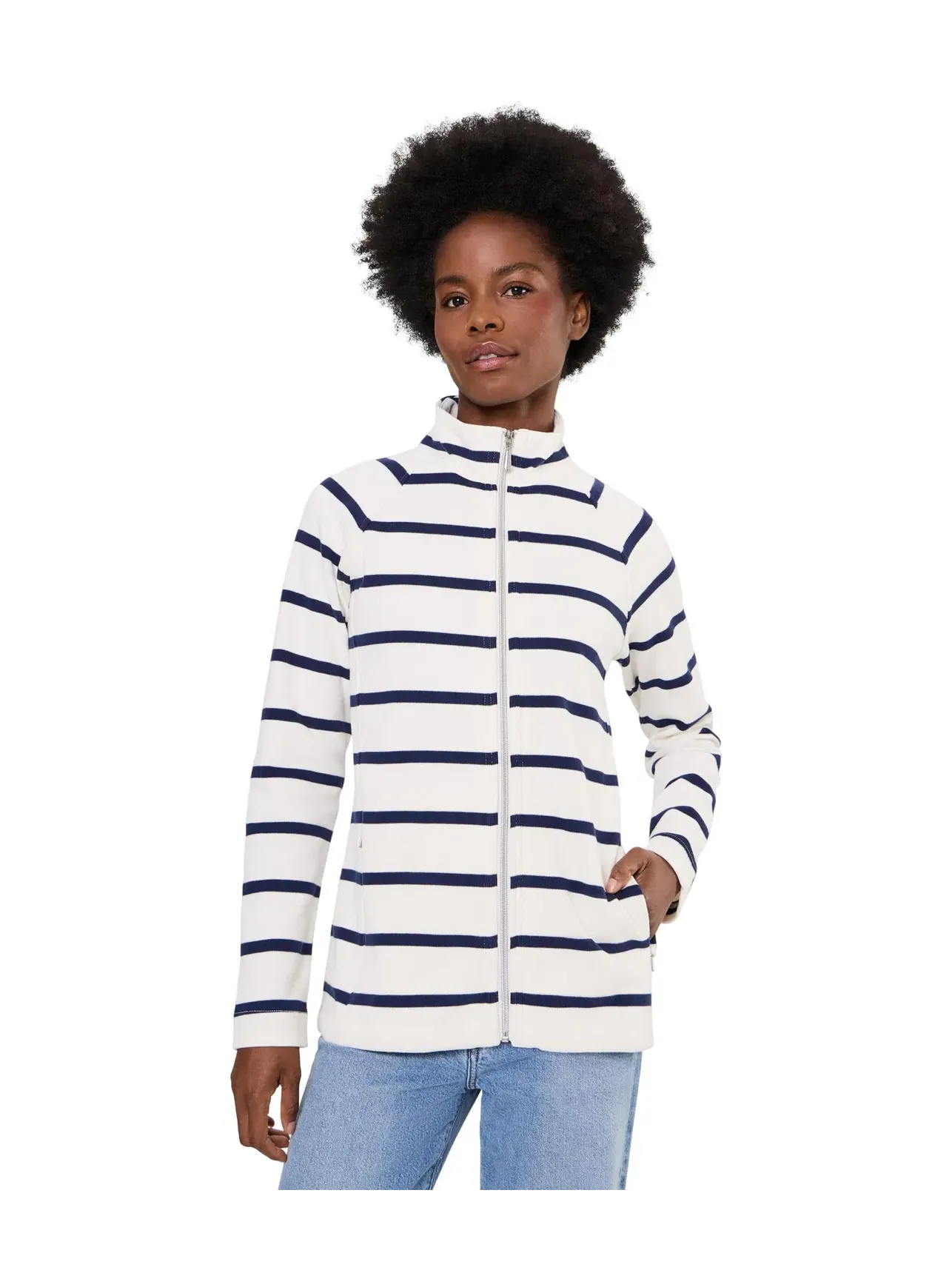Толстовка на молнии Aruba Stripe Full Zip Tommy Bahama — изображение 1 из 5, кокос