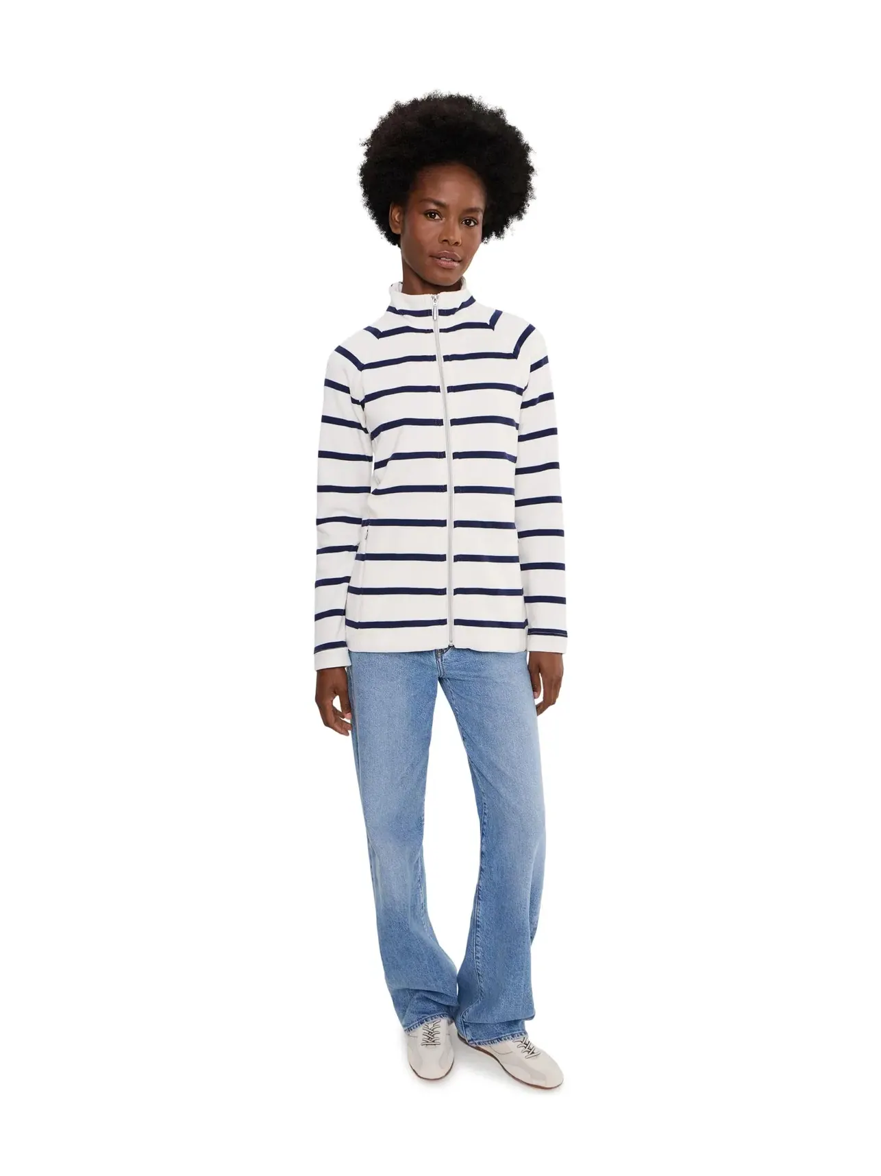 Толстовка на молнии Aruba Stripe Full Zip Tommy Bahama — изображение 2 из 5, кокос
