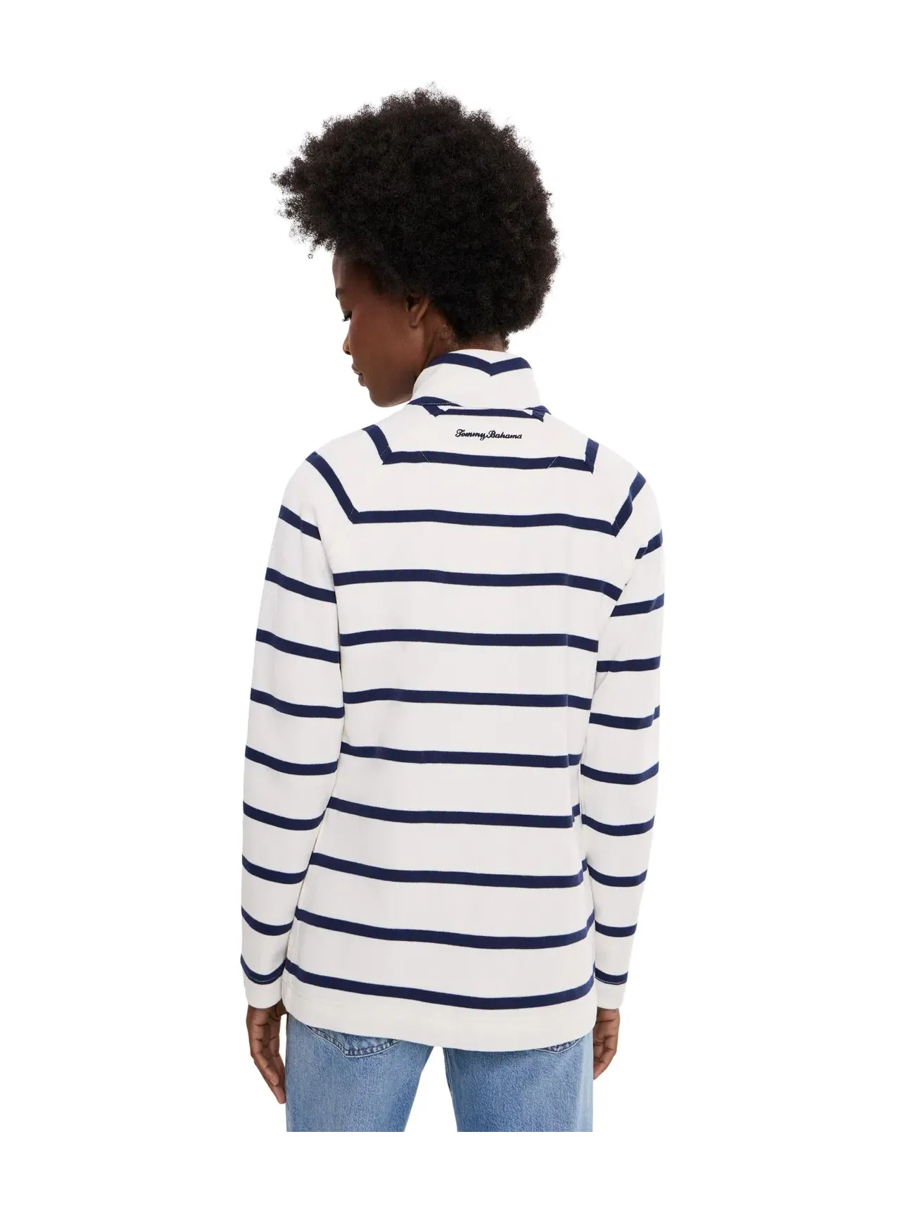 Толстовка на молнии Aruba Stripe Full Zip Tommy Bahama — изображение 4 из 5, кокос