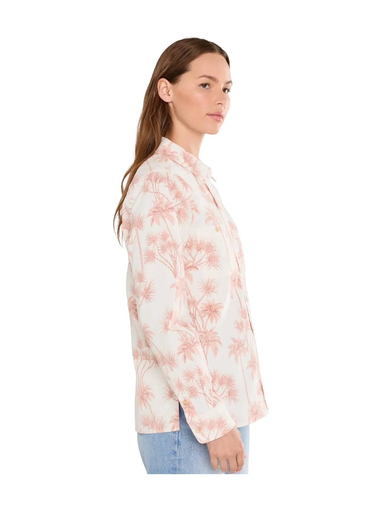Рубашка Beachside Palms Cord Classic Tommy Bahama — изображение 3 из 5, кокос