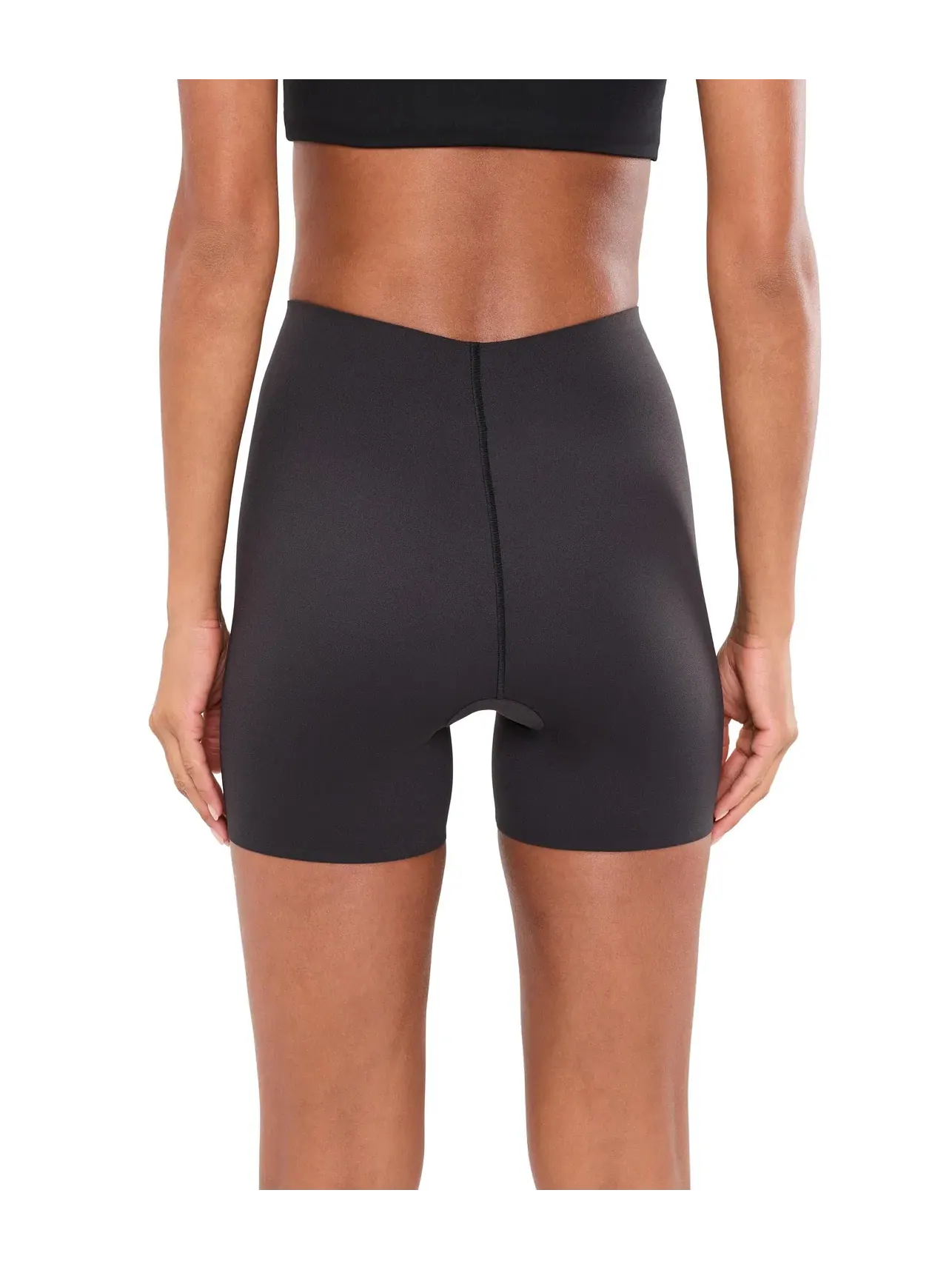 Утягивающие шорты до середины бедра Sleek Essentials Shaping Mid-Thigh Shorts Tc — изображение 3 из 4, черный