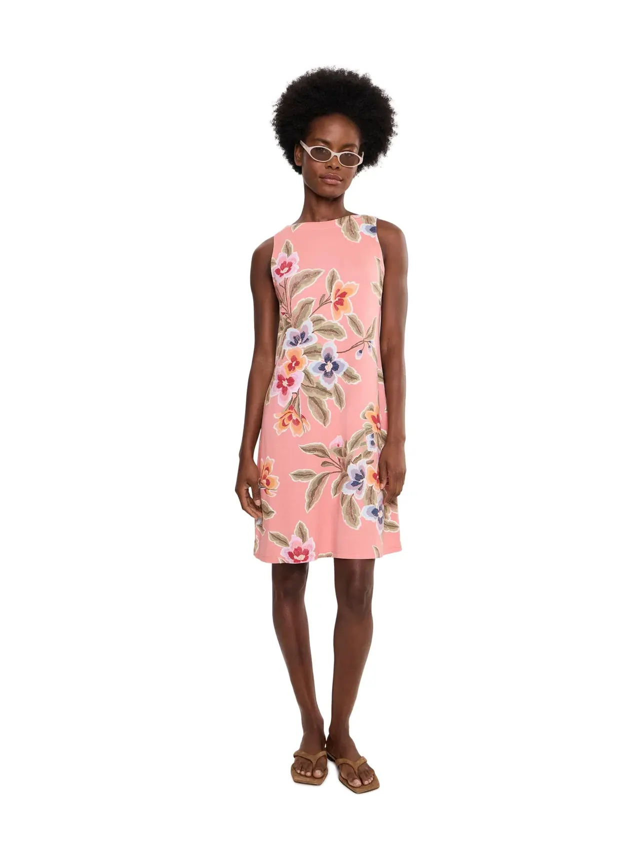 Платье без рукавов Darcy Ocean Petals Tommy Bahama — изображение 2 из 5, розовый