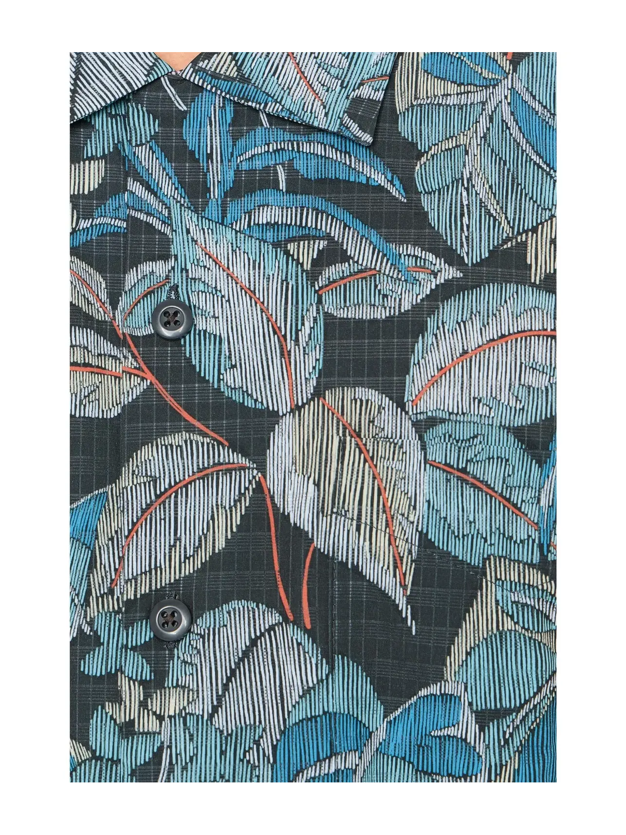 Рубашка Bahama Coast Midnight Fuego Tommy Bahama — изображение 5 из 5, серый