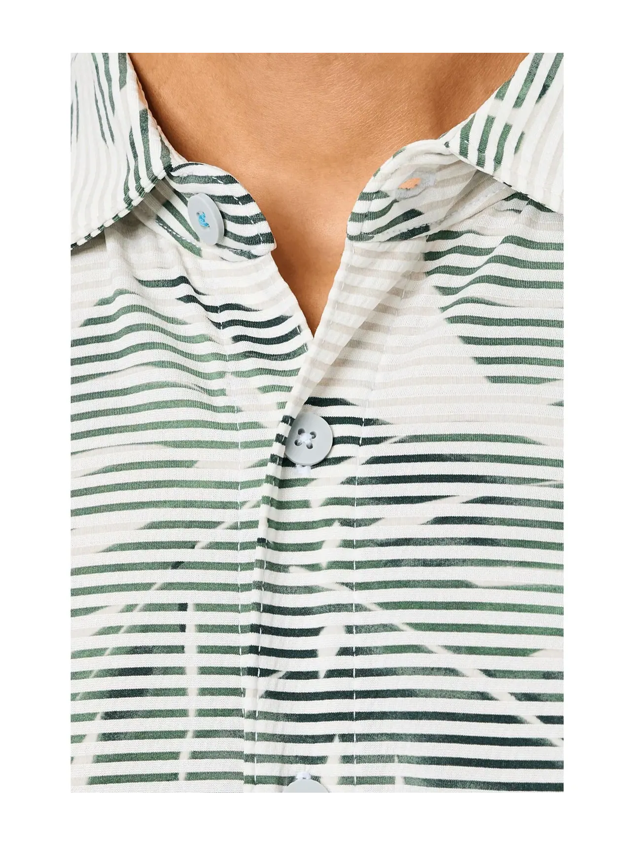 Рубашка Costa Wave Monstera Mash Short Sleeve Camp Tommy Bahama — изображение 5 из 5, нефритовый