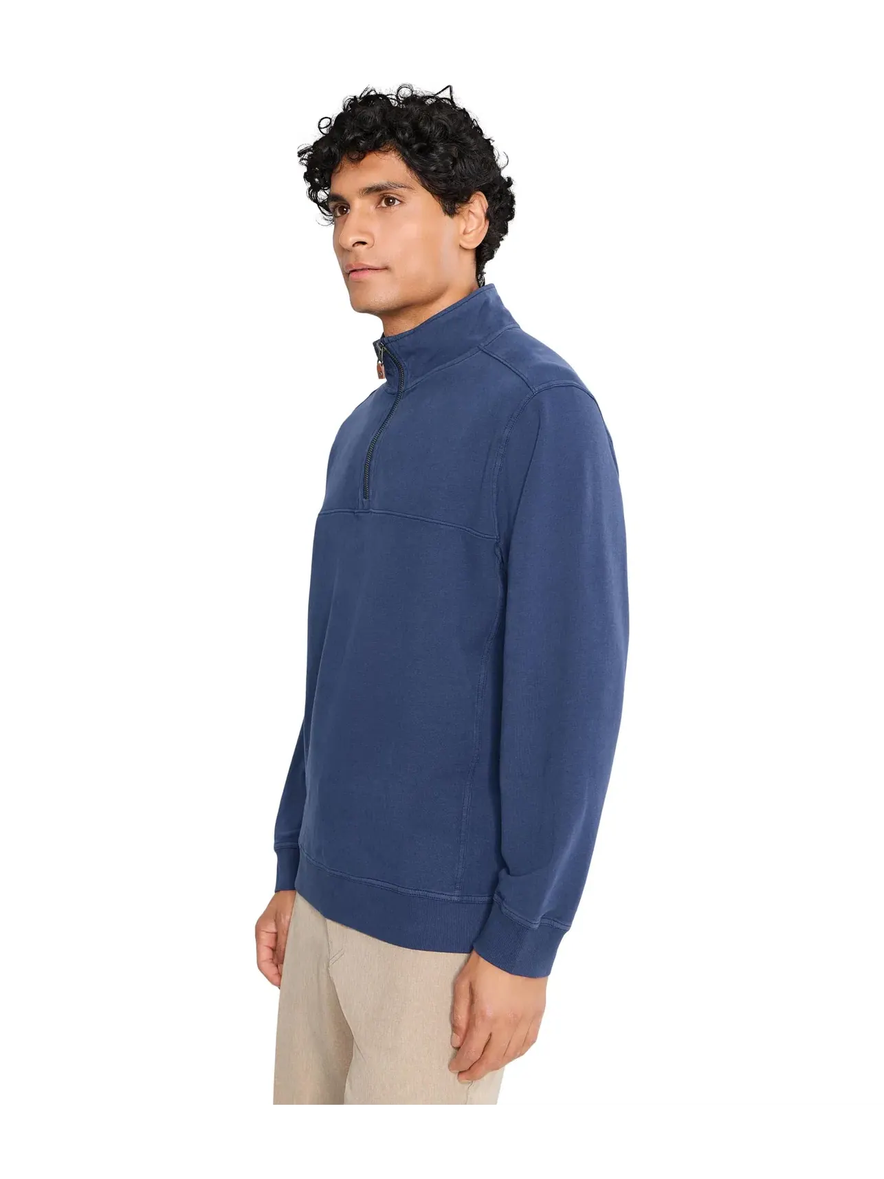 Толстовка на полмолнии Ben and Terry Coastal Half Zip Tommy Bahama — изображение 3 из 5, темно-синий
