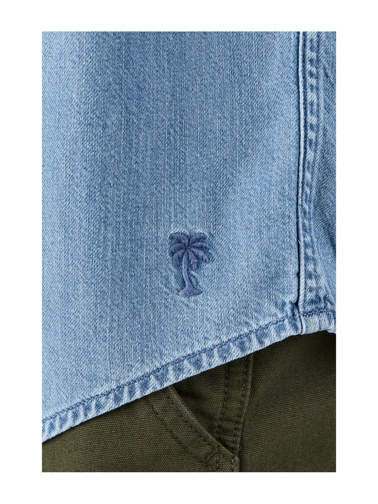 Футболка Eagle Canyon Blues Tommy Bahama — изображение 5 из 5, светлый индиго