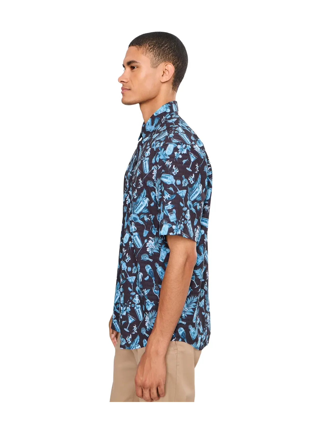 Рубашка Bahama Coast Mix N' Sip Tommy Bahama — изображение 3 из 5, синий