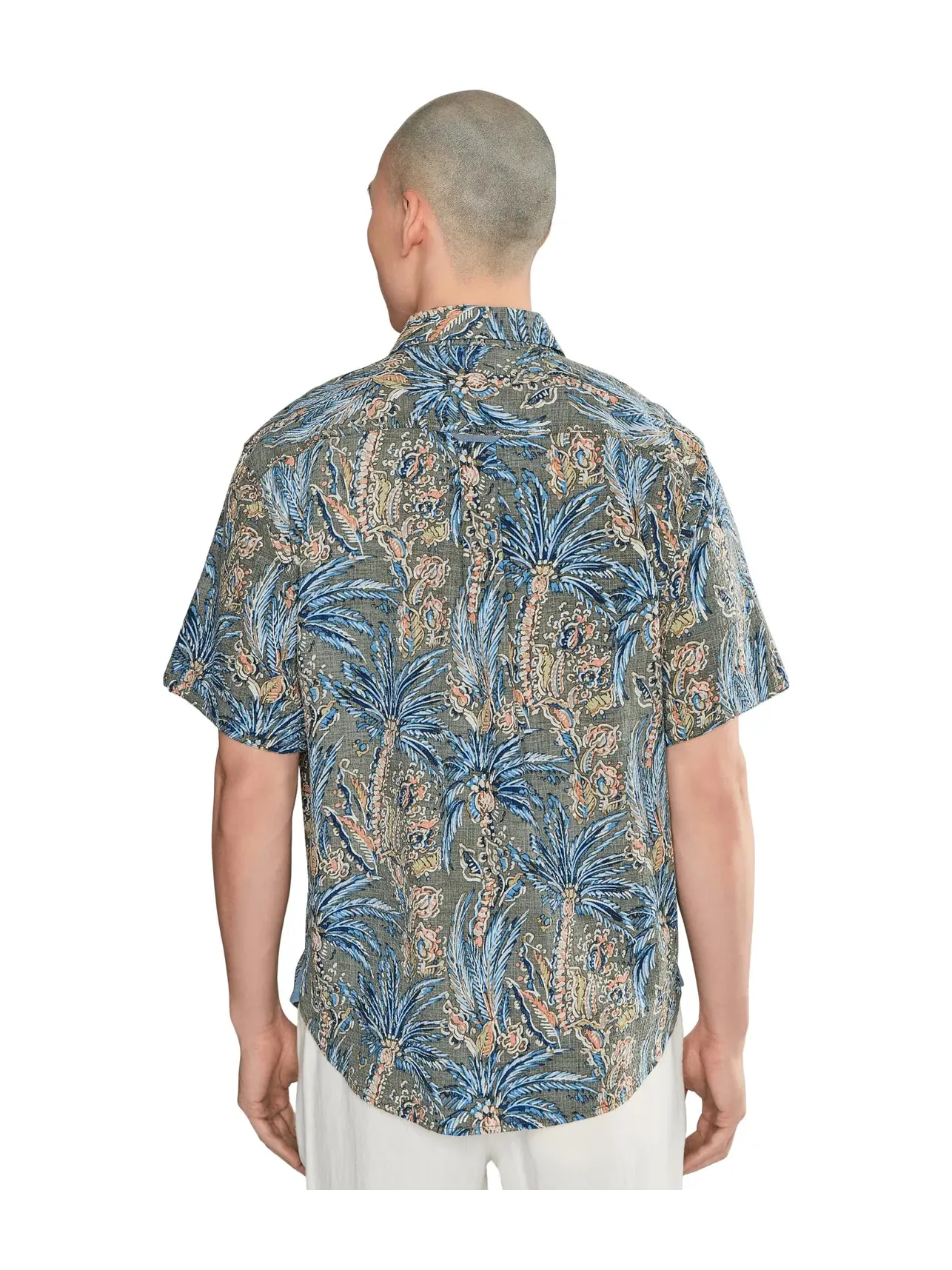 Рубашка Nova Wave Feira Fronds Tommy Bahama — изображение 4 из 5, мох
