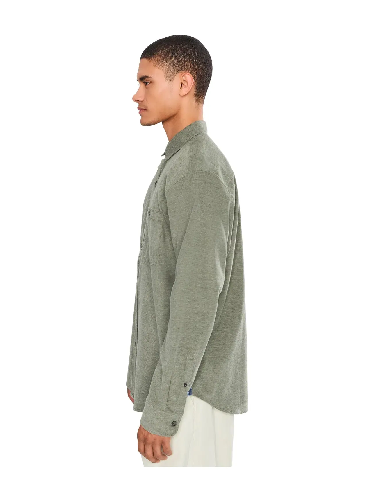 Футболка Coastline Cord Heather Bay Tommy Bahama — изображение 3 из 5, мох