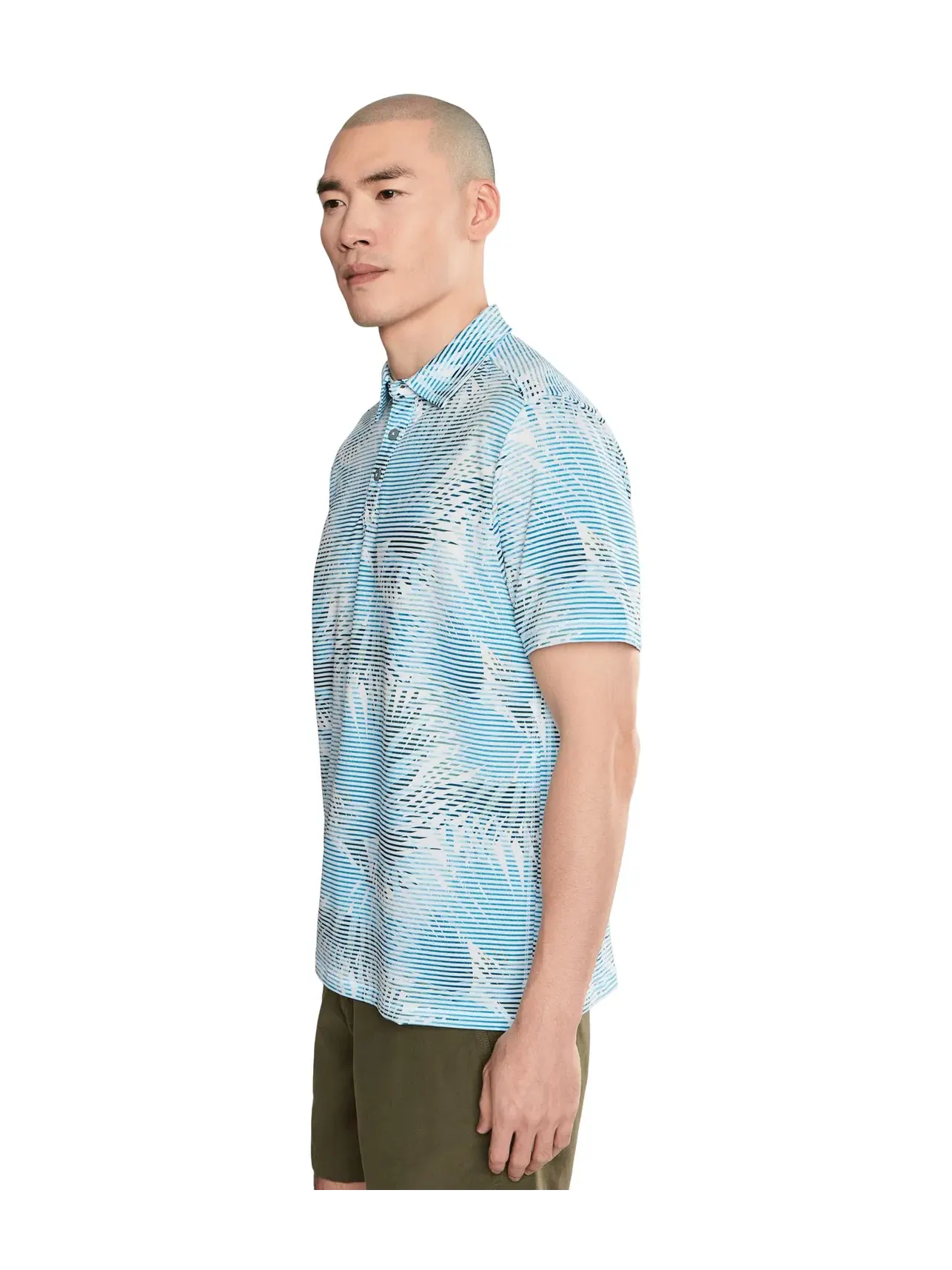 Поло Costa Wave Fiore Fronds Polo Tommy Bahama — изображение 3 из 5, синий
