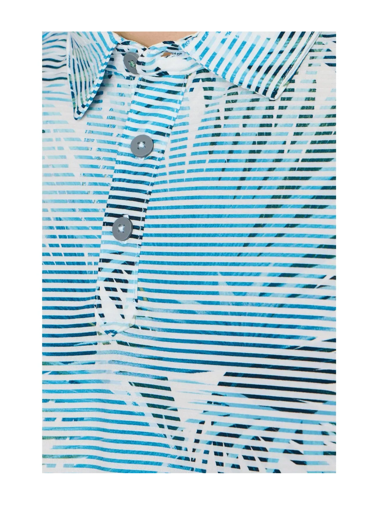Поло Costa Wave Fiore Fronds Polo Tommy Bahama — изображение 5 из 5, синий