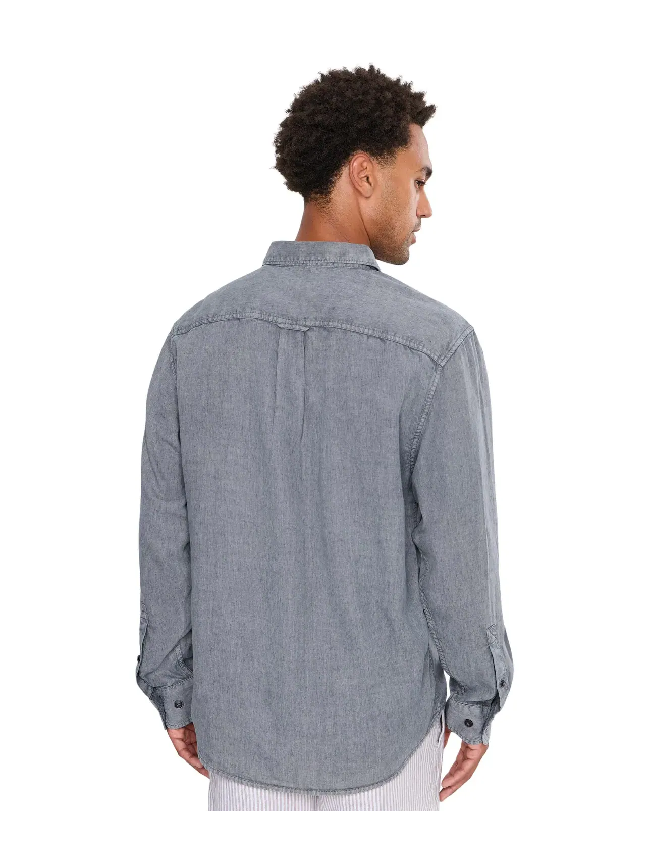 Рубашка Bonfire Beach Twill Tommy Bahama — изображение 4 из 5, серый
