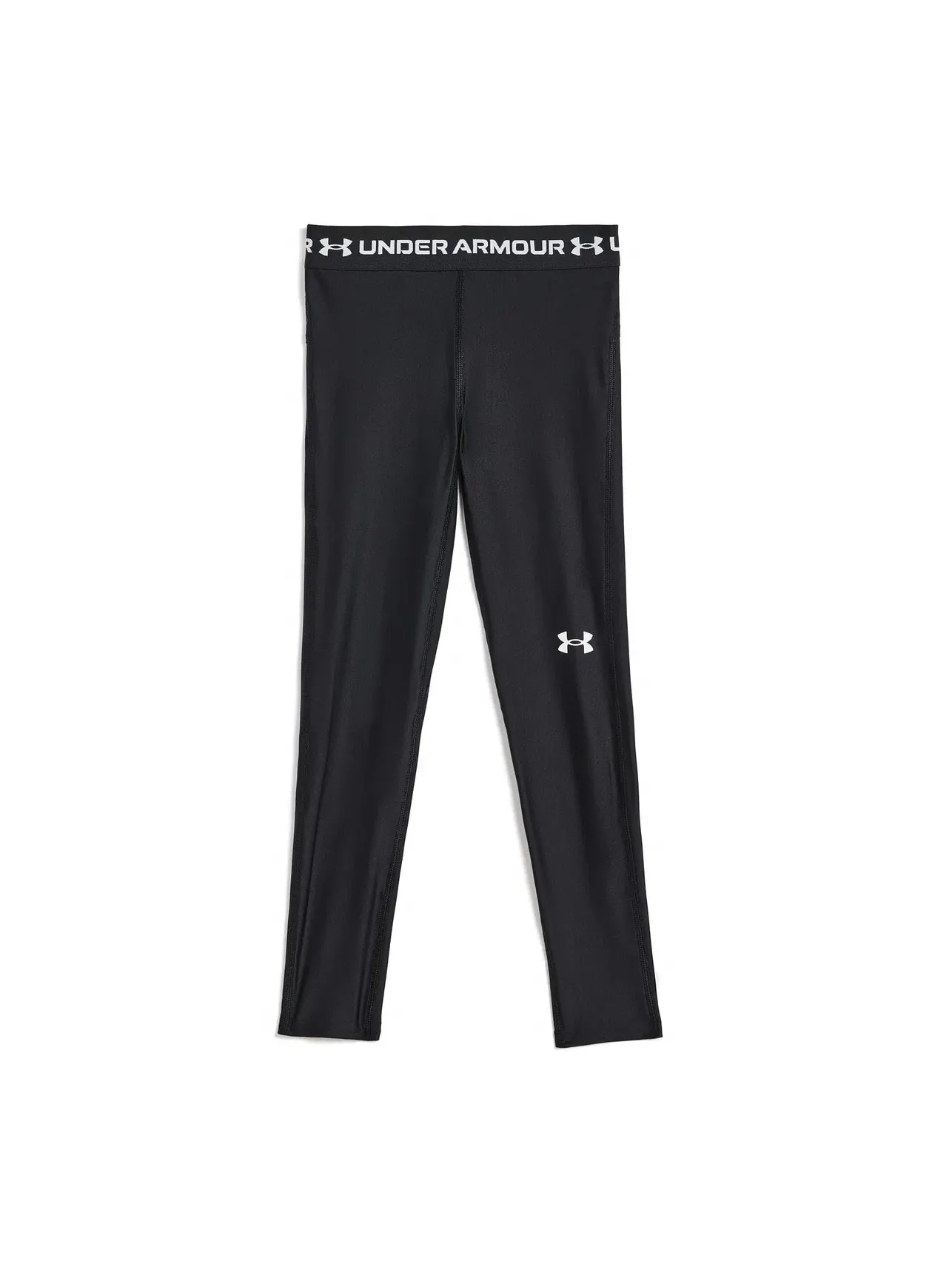 Леггинсы HeatGear (для детей постарше) Under Armour Kids — изображение 1 из 3, черный/белый