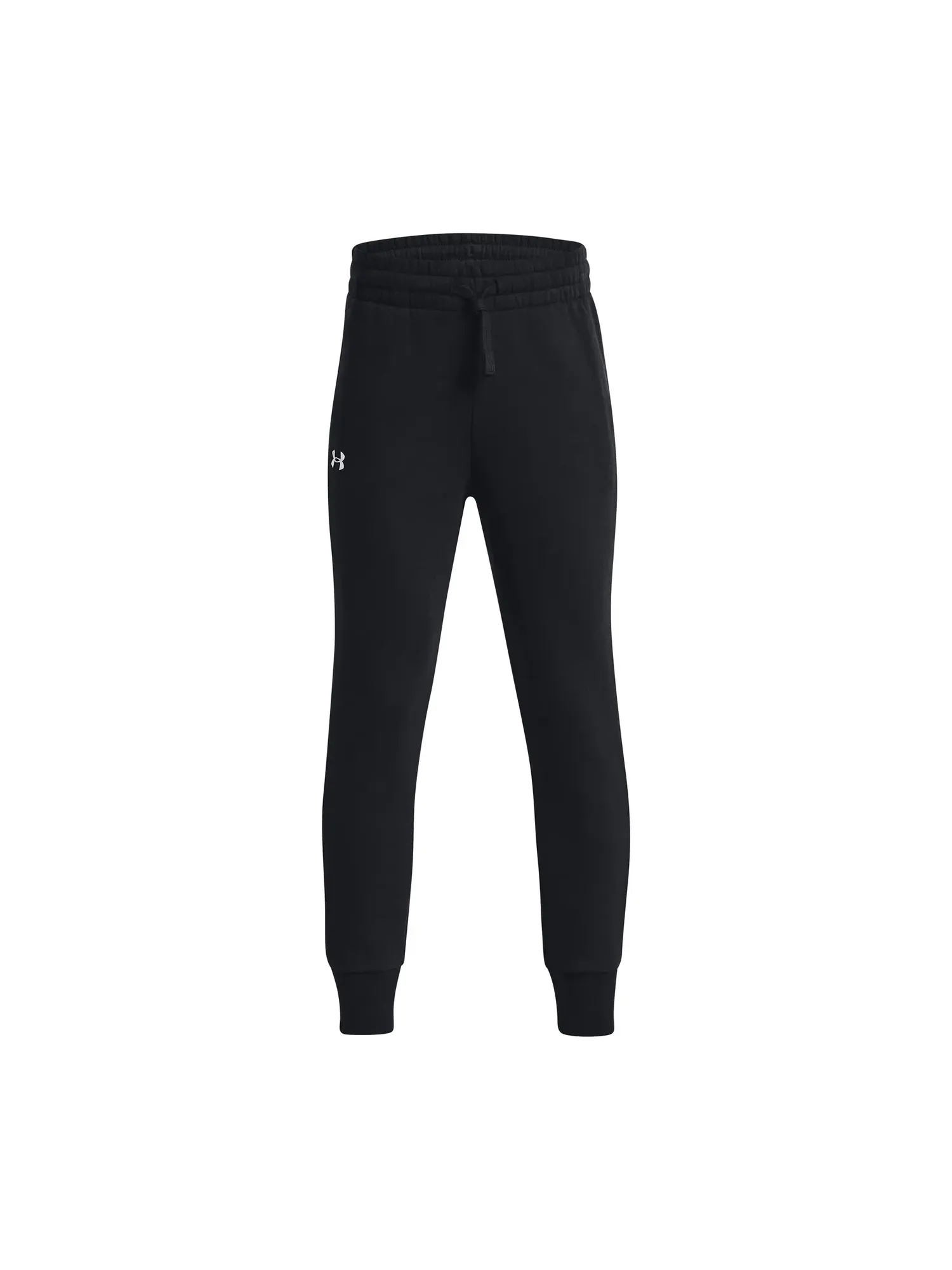 Спортивные брюки Rival Fleece (для детей постарше) Under Armour Kids — изображение 1 из 2, черный/белый