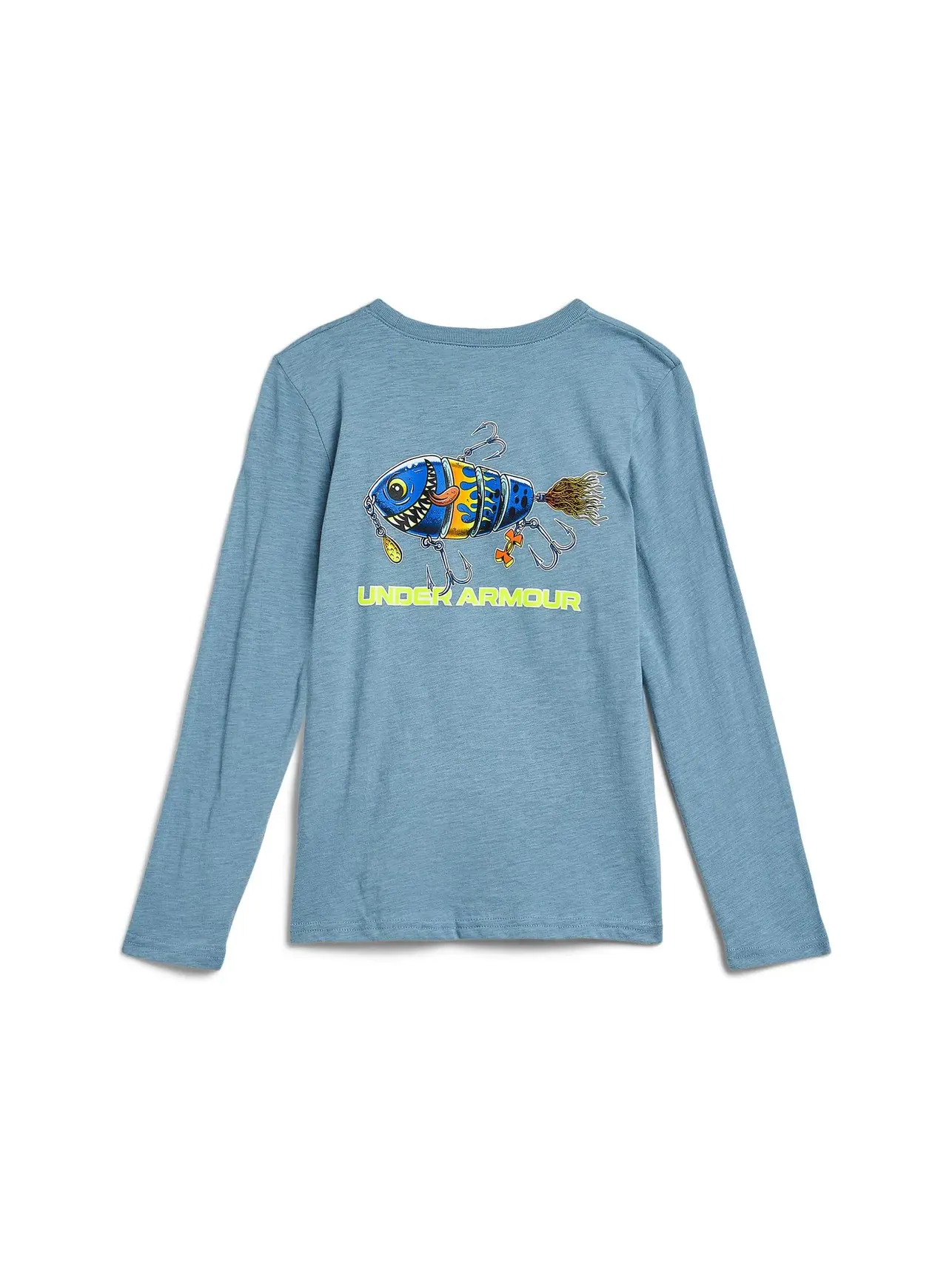 Футболка Lured in Tee (для больших детей) Under Armour Kids — изображение 2 из 3, синий