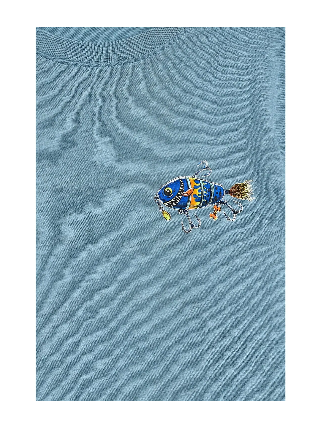 Футболка Lured in Tee (для больших детей) Under Armour Kids — изображение 3 из 3, синий