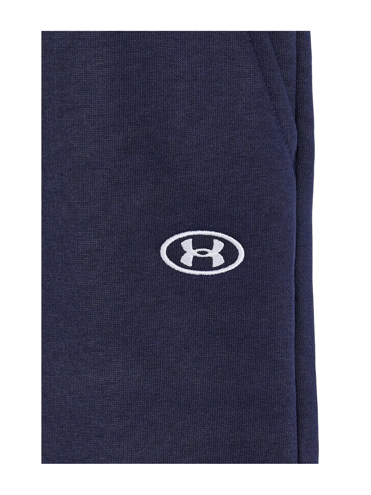 Спортивные брюки Rival Fleece (для детей постарше) Under Armour Kids — изображение 3 из 3, темно-синий/белый