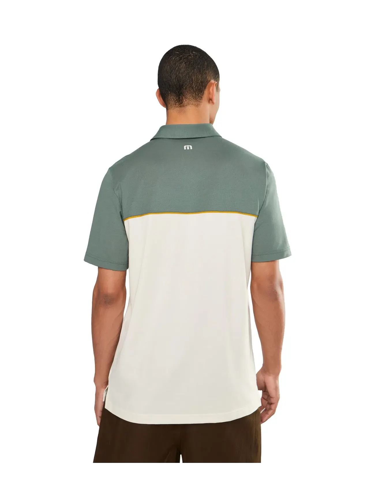 Топ Featherweight Color-Block Travismathew — изображение 4 из 5, зеленый