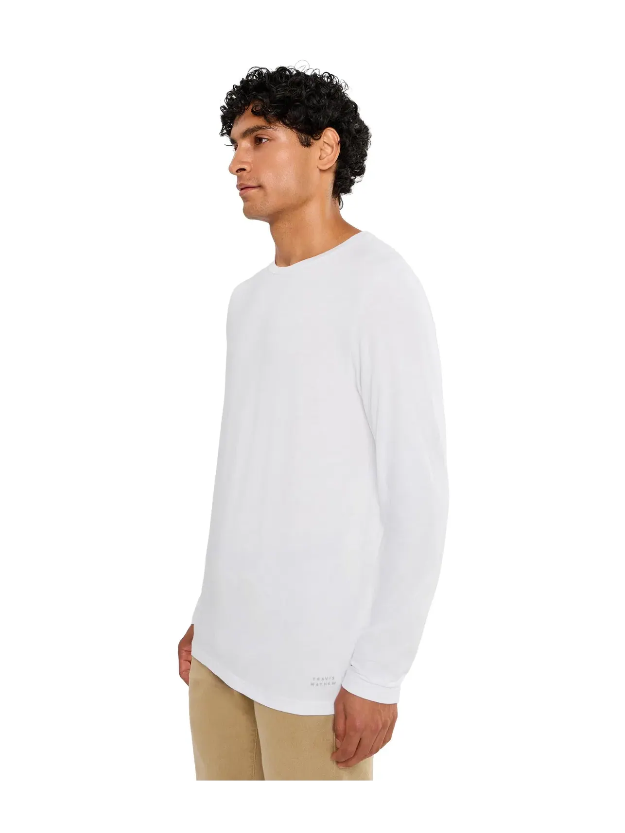 Футболка с длинным рукавом Cloud Crew Travismathew — изображение 3 из 5, белый