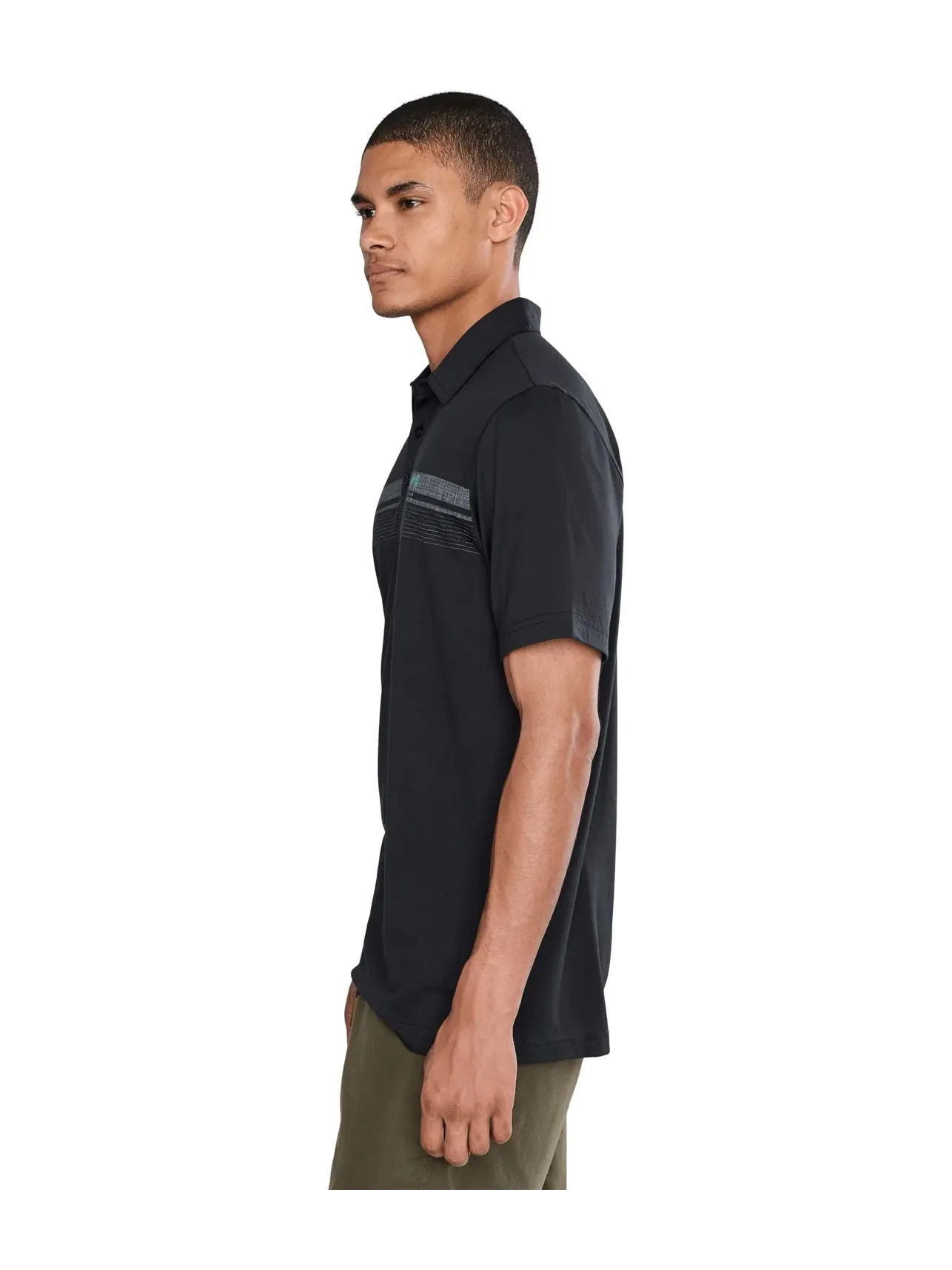Топ Featherweight Cheststripe Travismathew — изображение 3 из 5, черный
