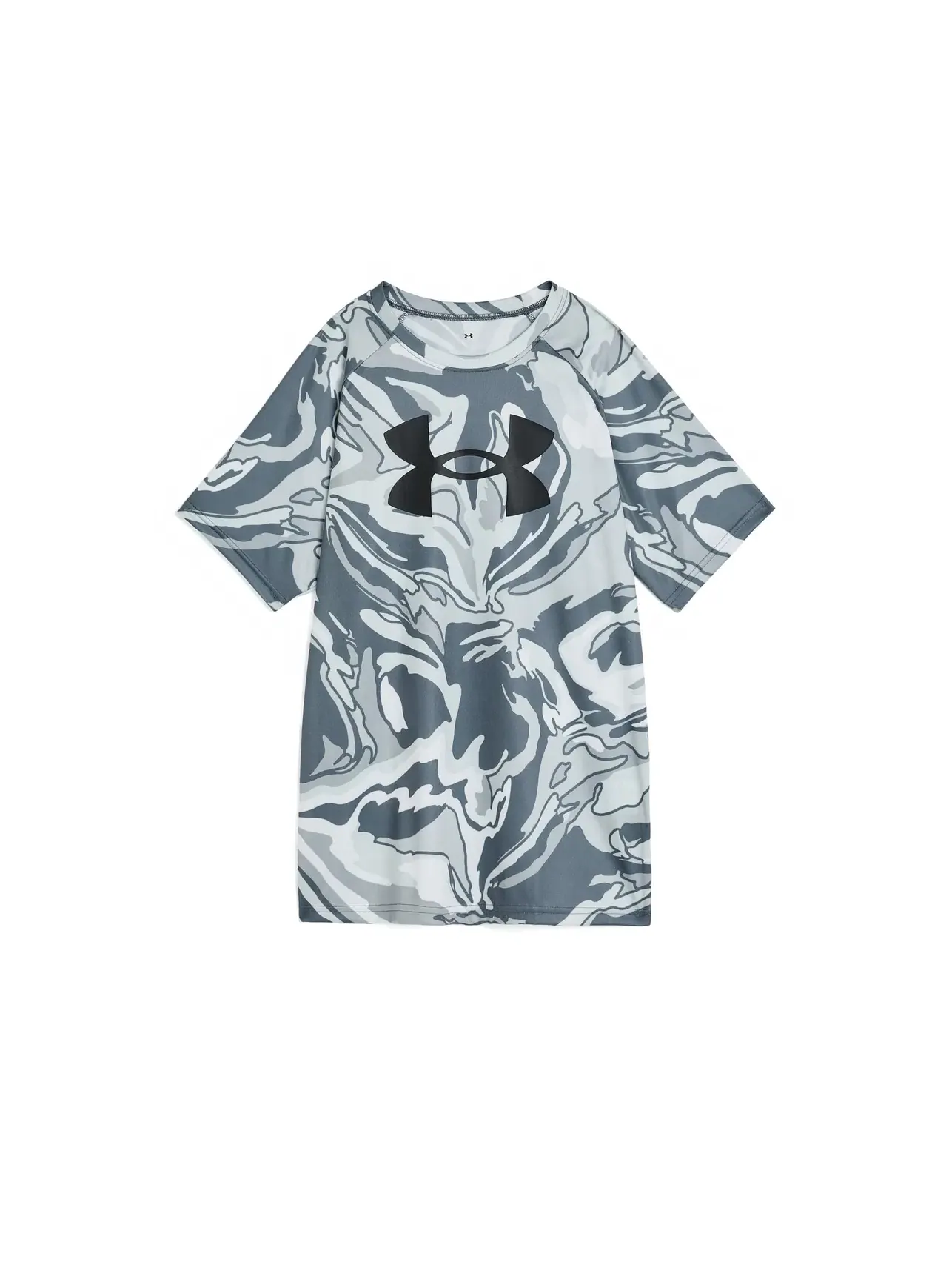 Футболка с коротким рукавом и большим логотипом Tech (для детей постарше) Under Armour Kids — изображение 1 из 3
