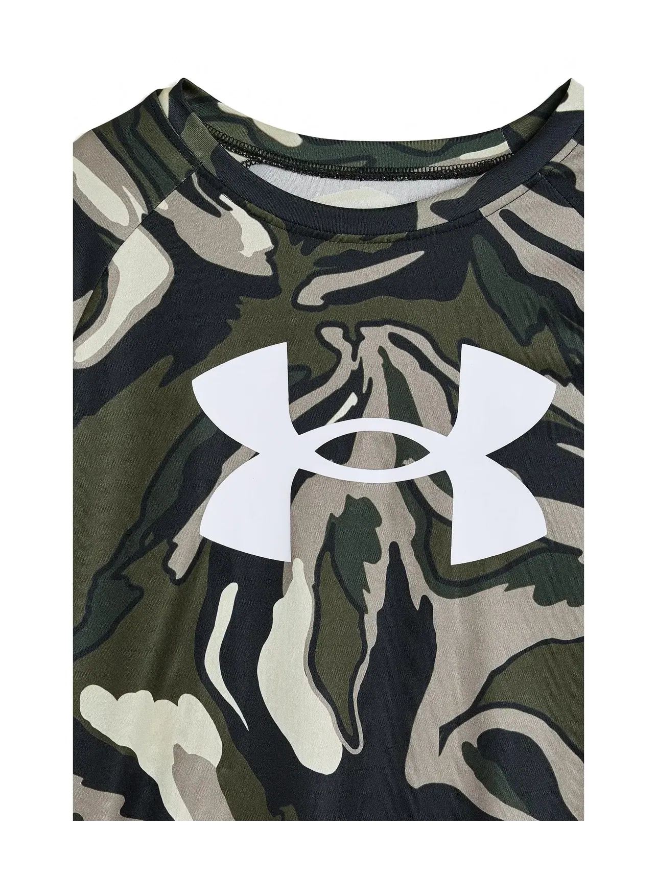Футболка с коротким рукавом и большим логотипом Tech (для детей постарше) Under Armour Kids — изображение 3 из 3