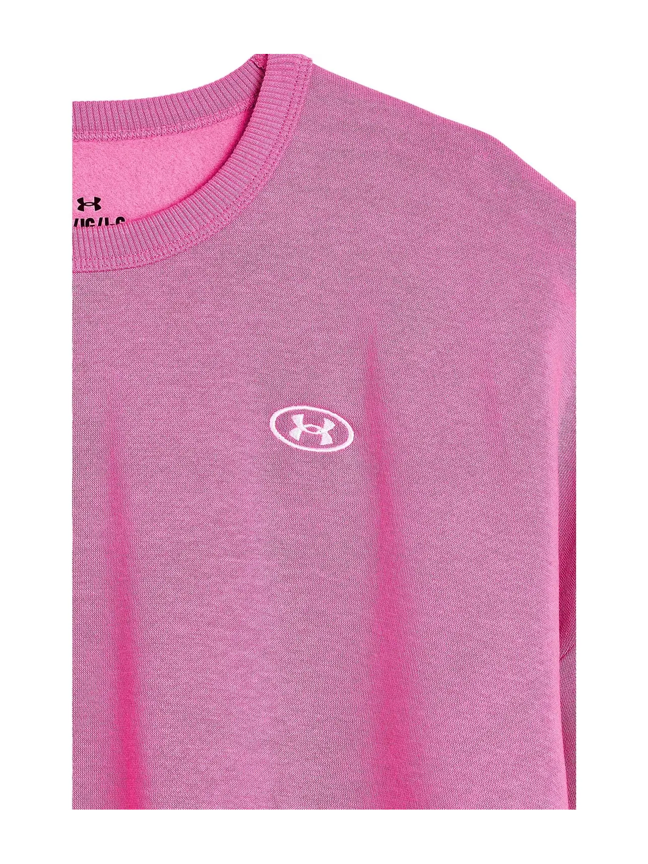 Флисовая толстовка оверсайз Rival Fleece Oversized Crew (для больших детей) Under Armour Kids — изображение 3 из 3