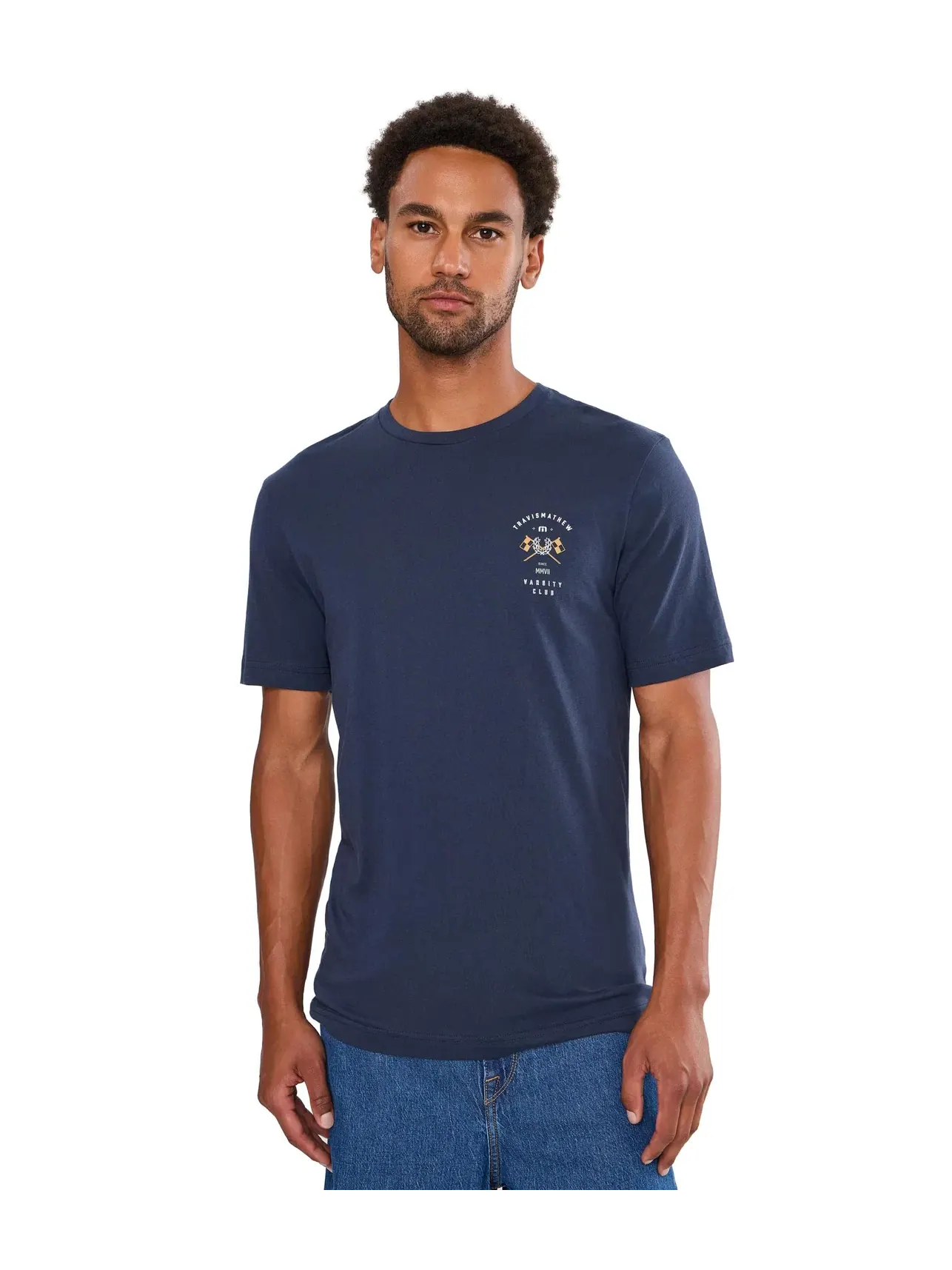 Футболка TM Varsity Club Travismathew — изображение 1 из 5, полное затмение