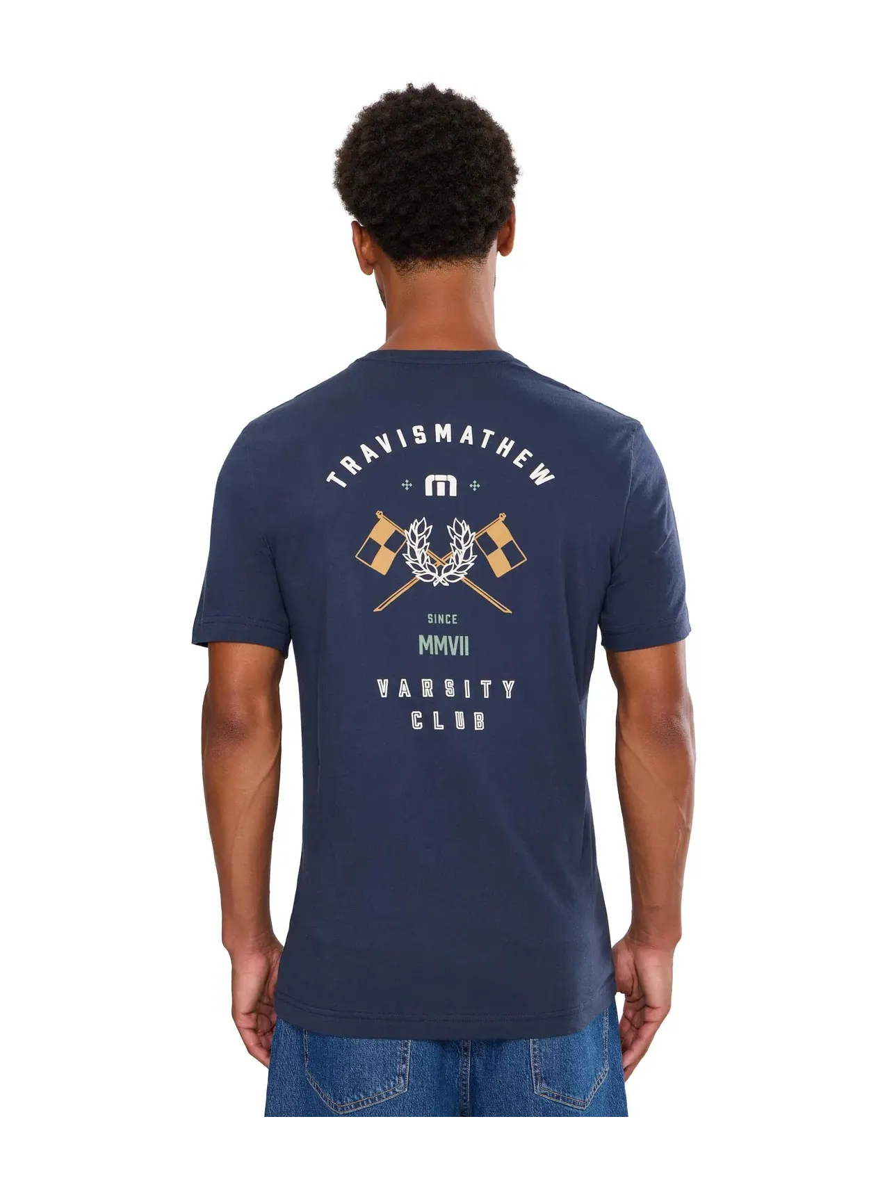 Футболка TM Varsity Club Travismathew — изображение 4 из 5, полное затмение