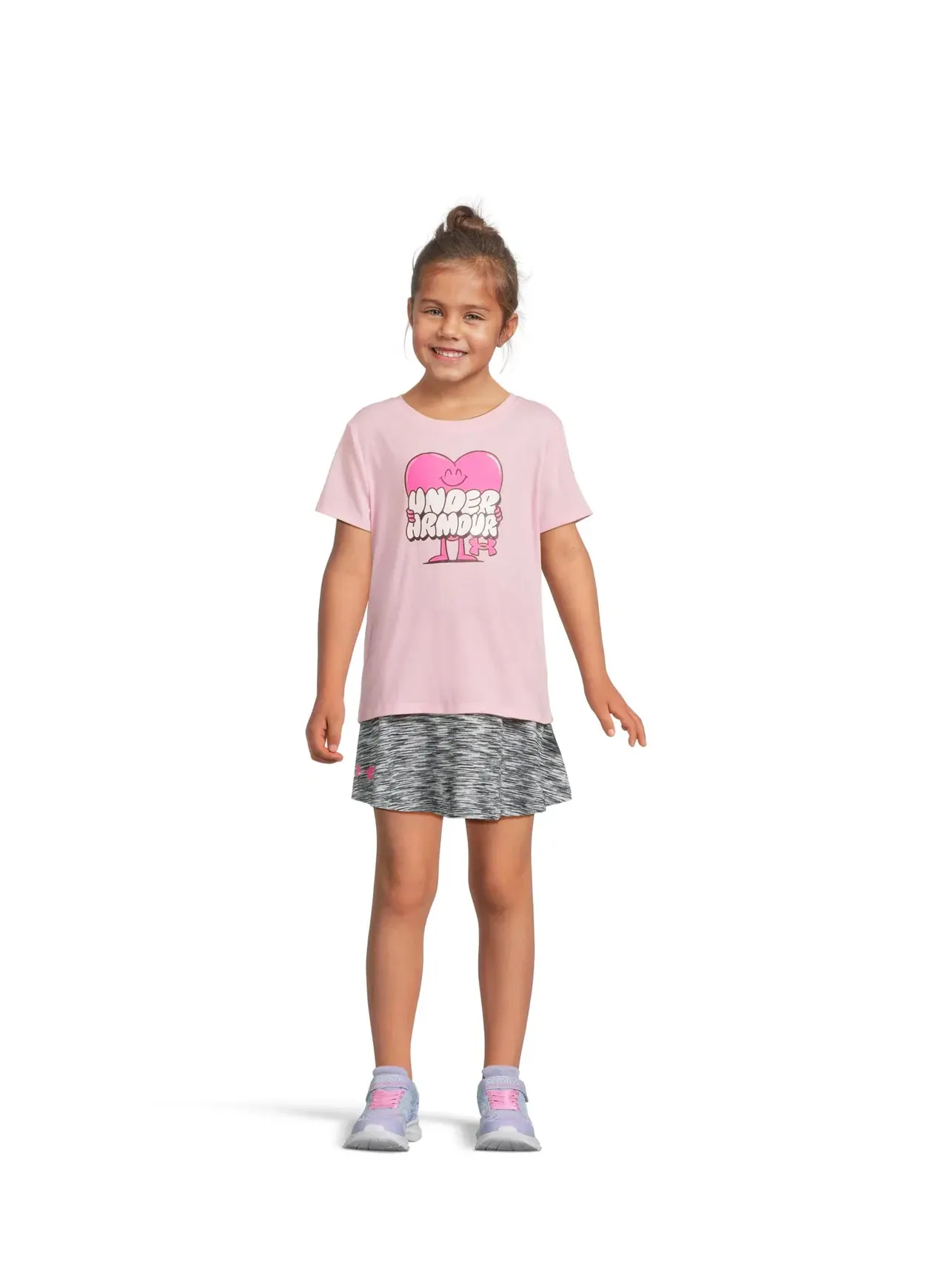 Комплект юбки-шорты Twist (для маленьких детей) Under Armour Kids — изображение 1 из 4, розовый
